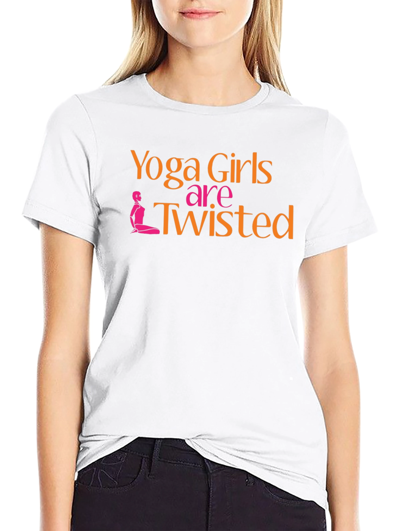 Yoga Girls are Twisted Graphic T-Shirt