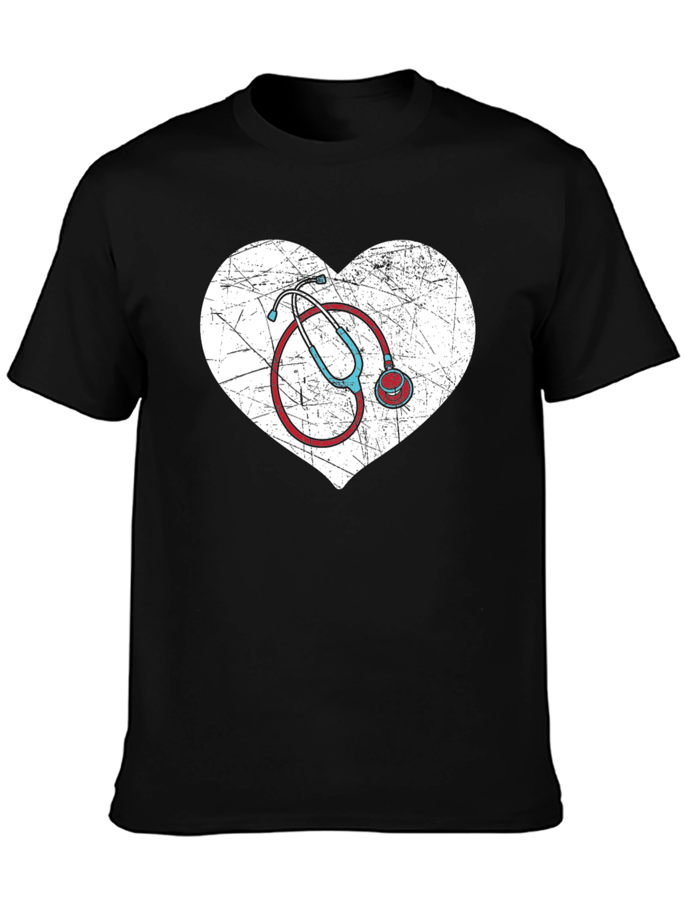 Heart Stethoscope Graphic Tee