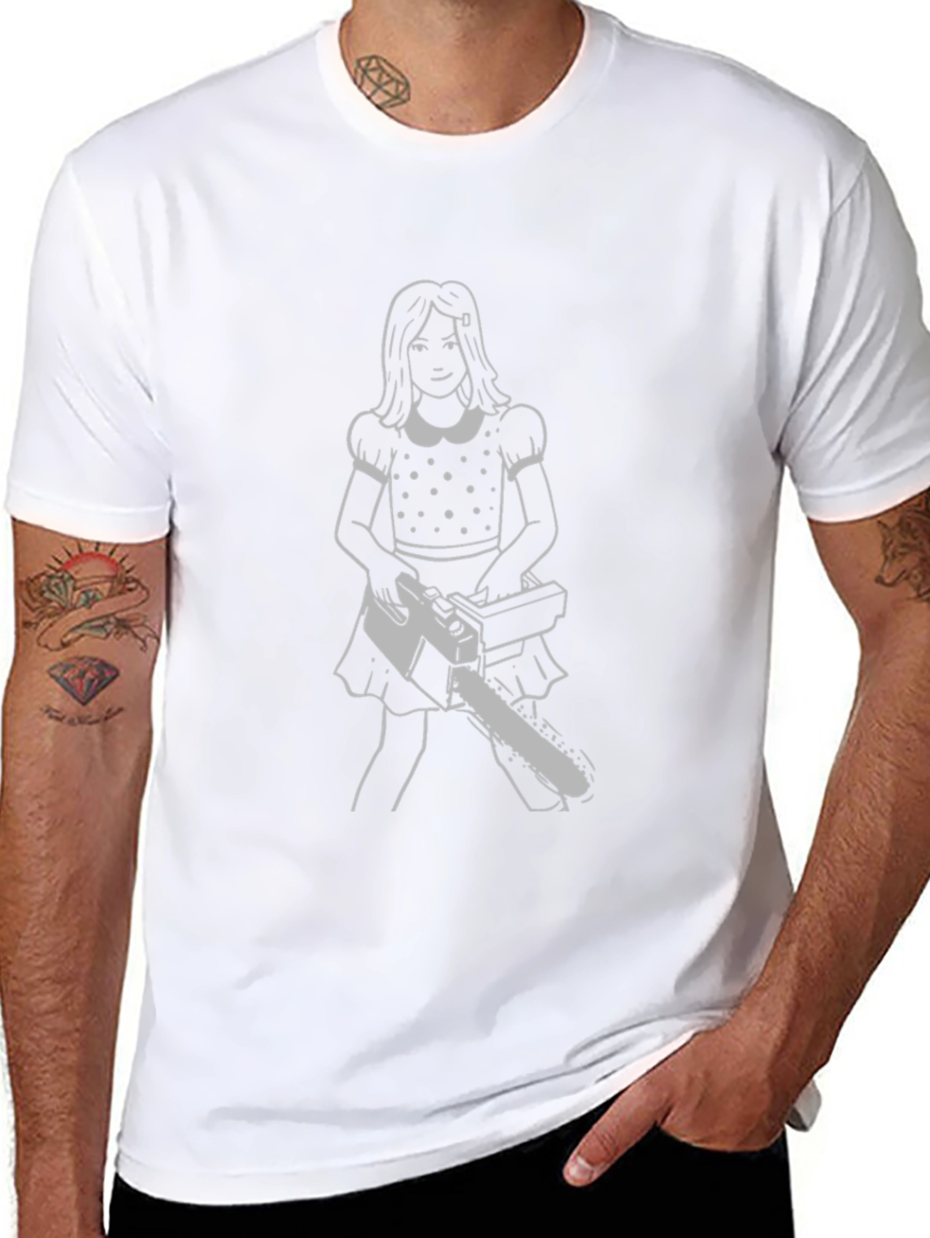 Chainsaw Girl Black T-Shirt