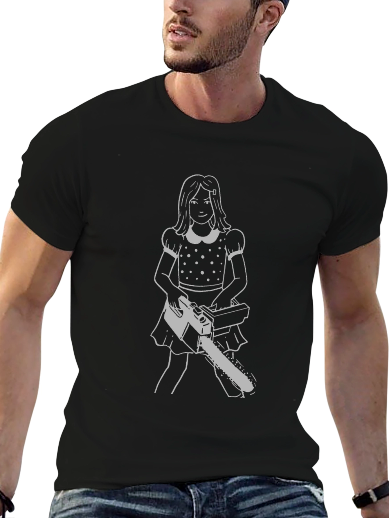 Chainsaw Girl Black T-Shirt