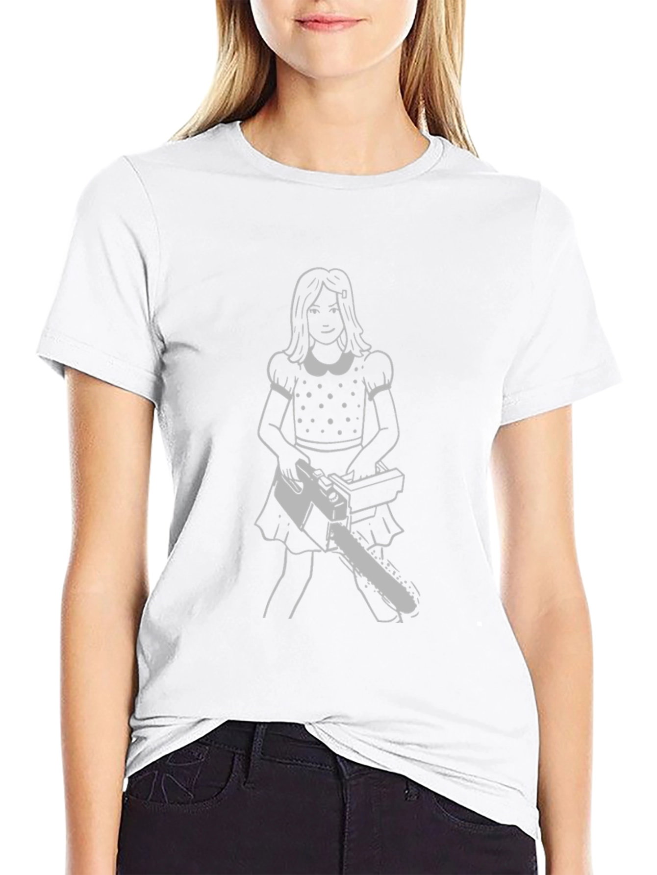 Chainsaw Girl Black T-Shirt