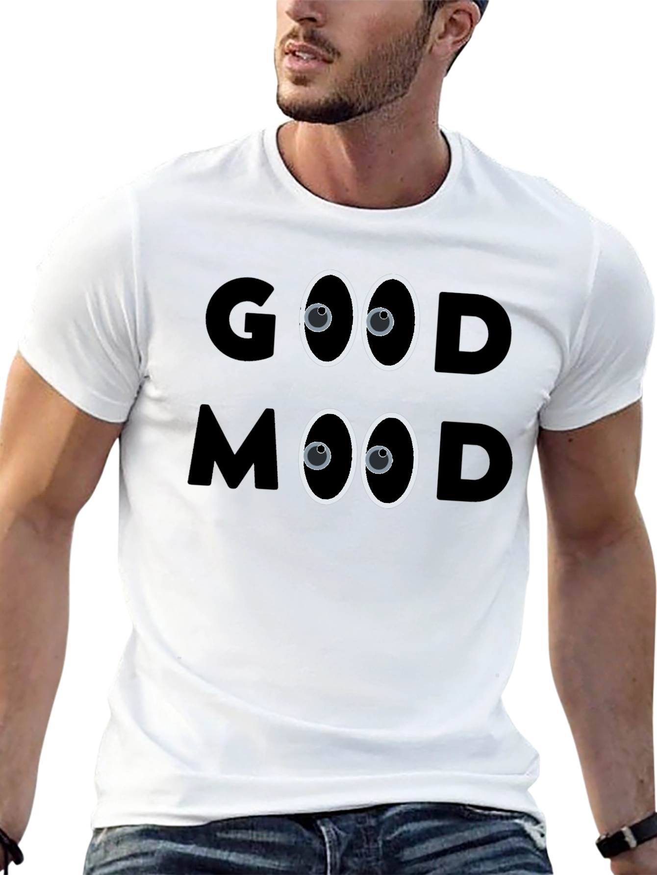 Good Mood T-Shirt: Funny Graphic Tee