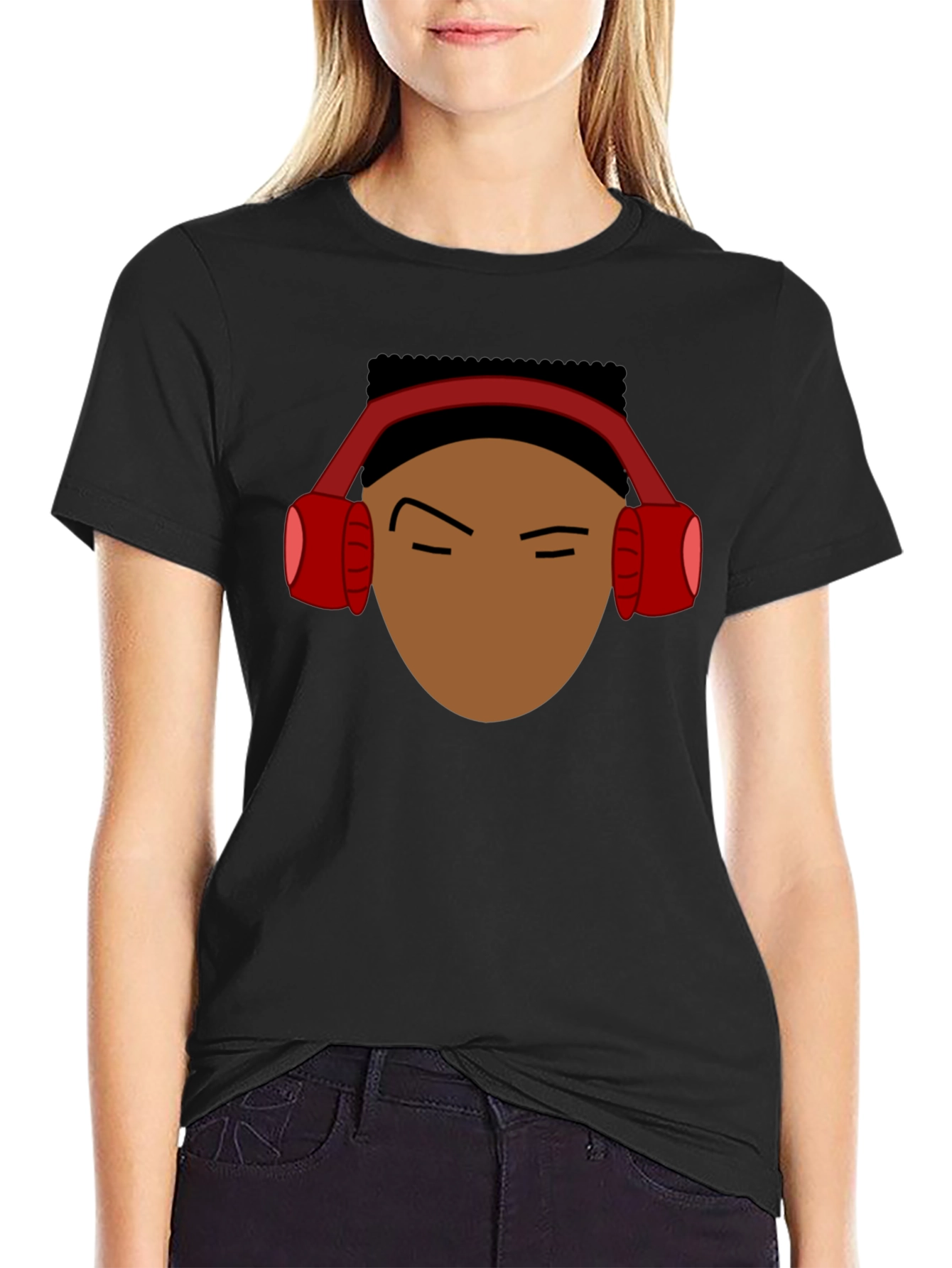 Headphones Graphic T-Shirt