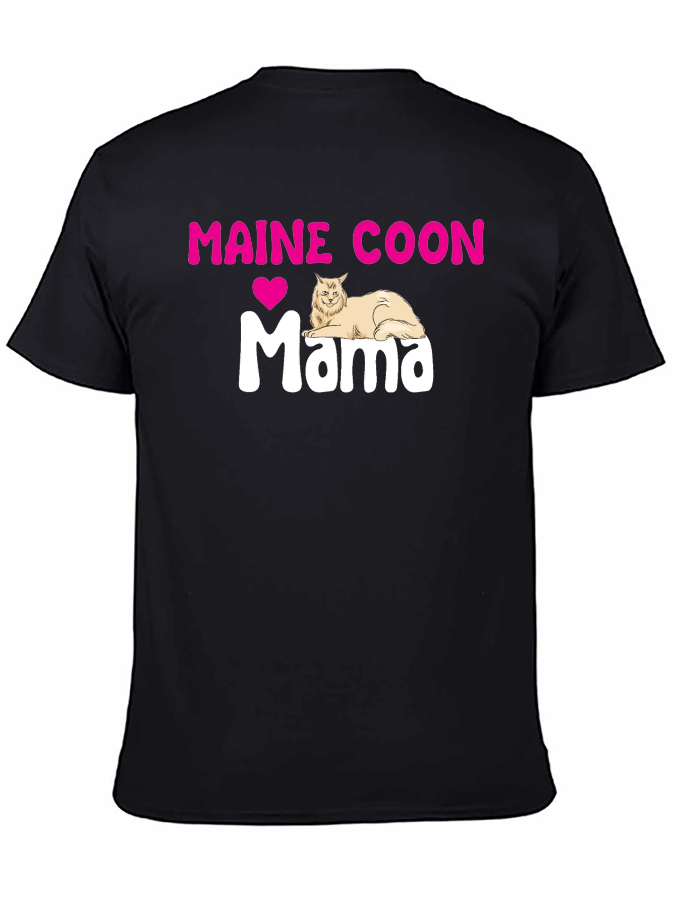 Maine Coon Mama T-Shirt - Cat Lover Tee