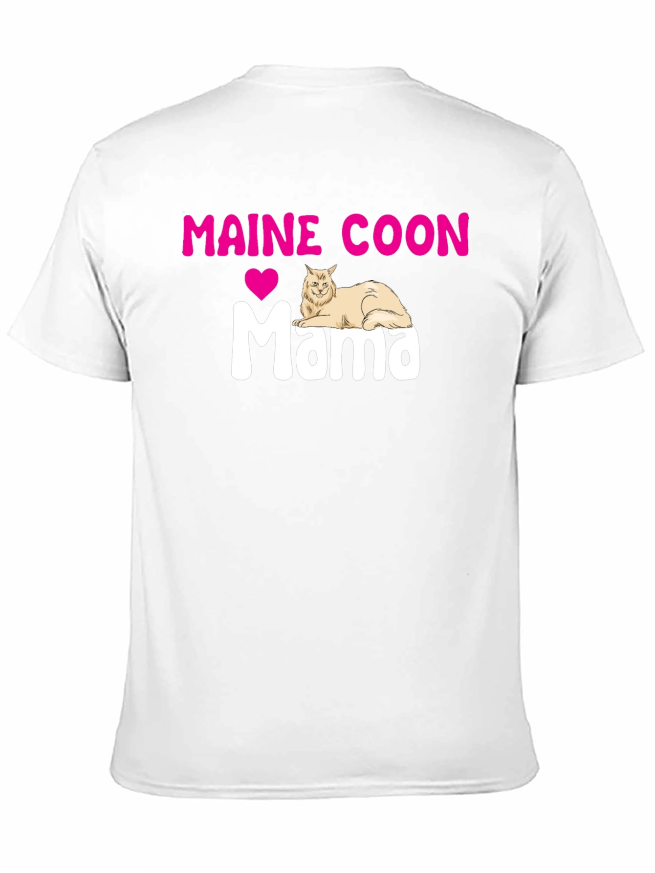 Maine Coon Mama T-Shirt - Cat Lover Tee