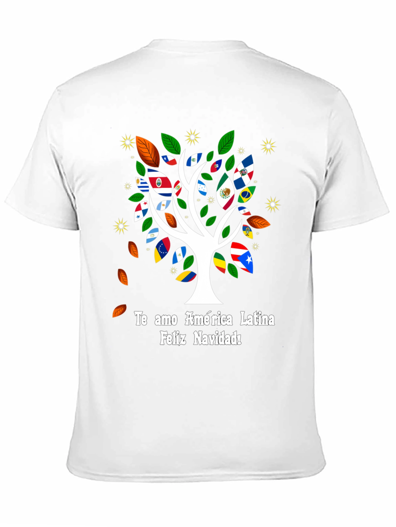Latin America Christmas Tree T-Shirt