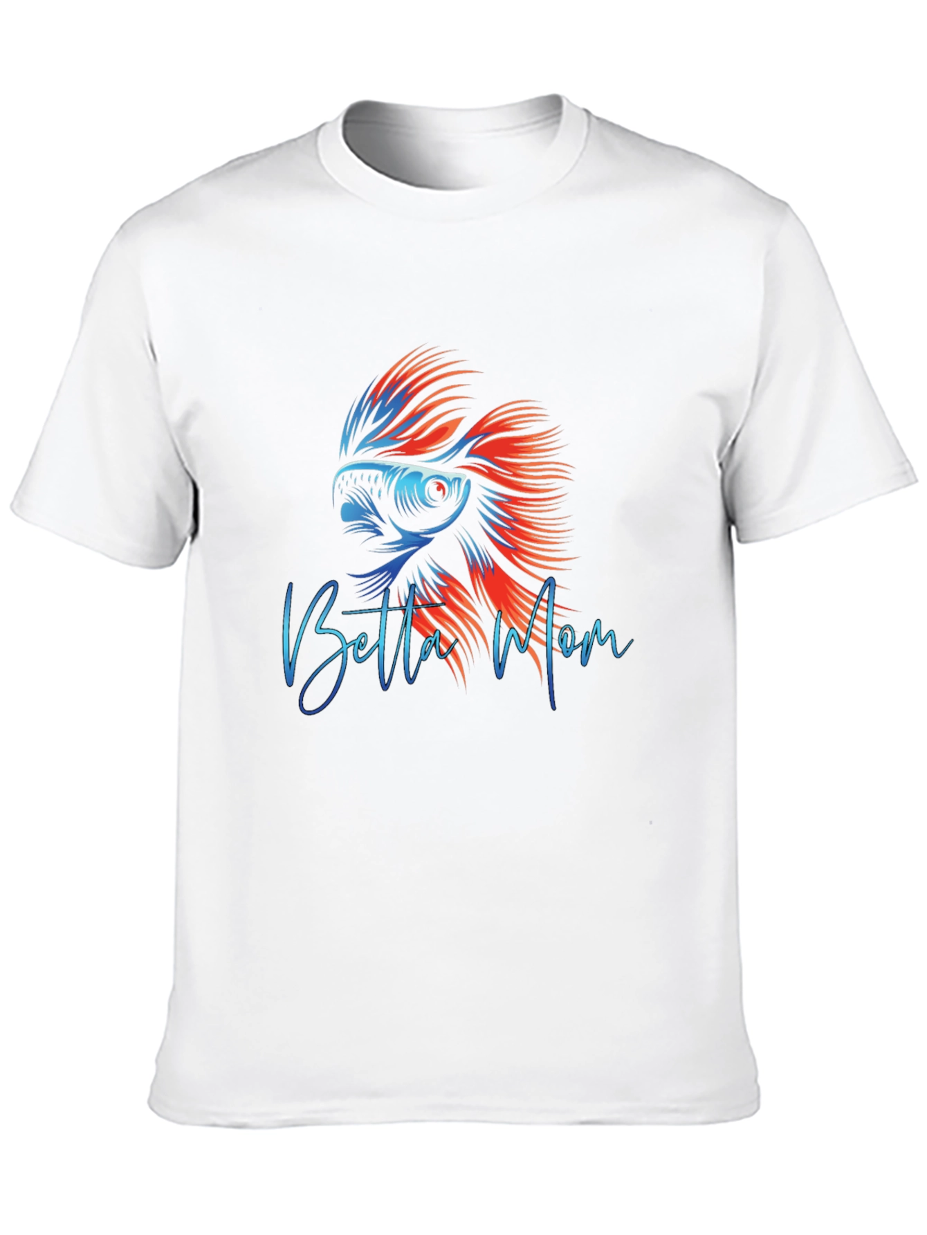 Betta Mom Graphic T-Shirt - Fish Lover Apparel