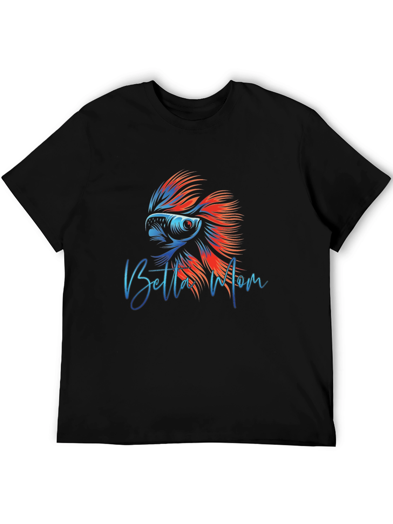 Betta Mom Graphic T-Shirt - Fish Lover Apparel