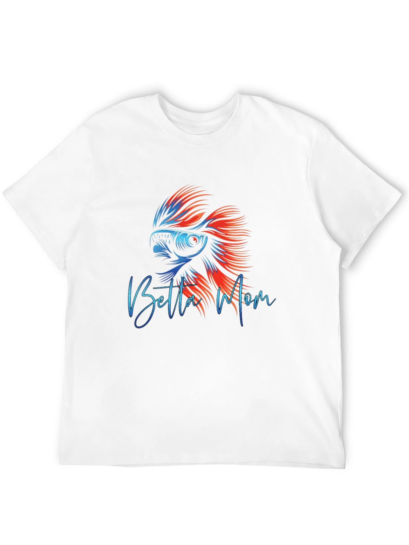 Betta Mom Graphic T-Shirt - Fish Lover Apparel