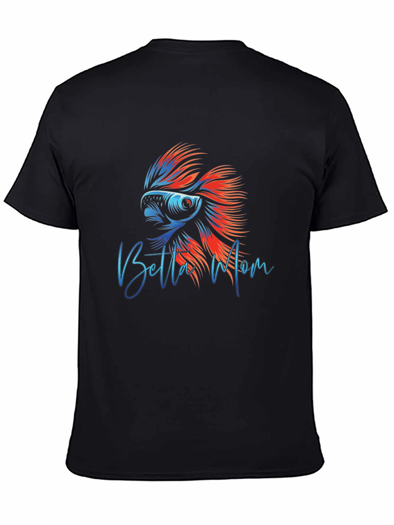 Betta Mom Graphic T-Shirt - Fish Lover Apparel