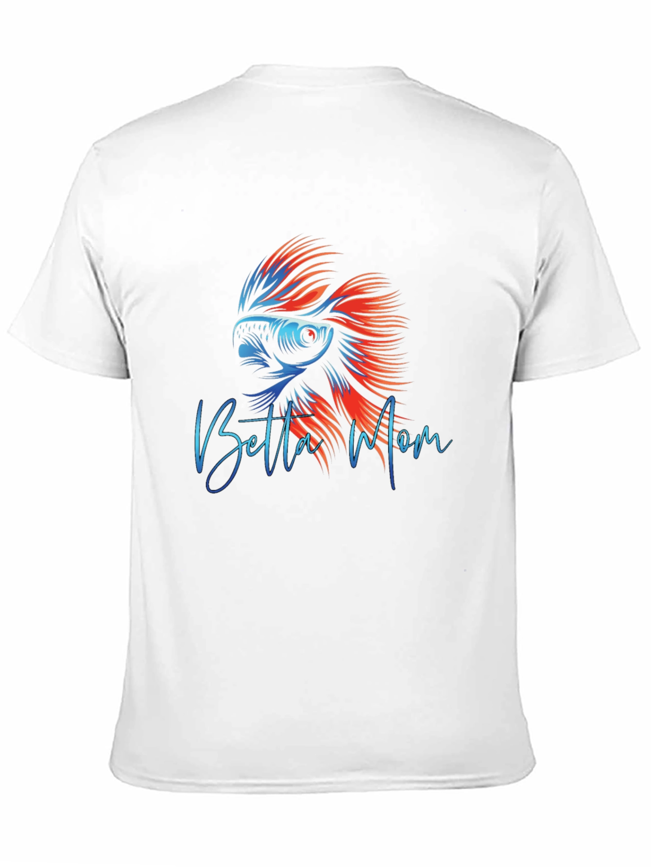 Betta Mom Graphic T-Shirt - Fish Lover Apparel