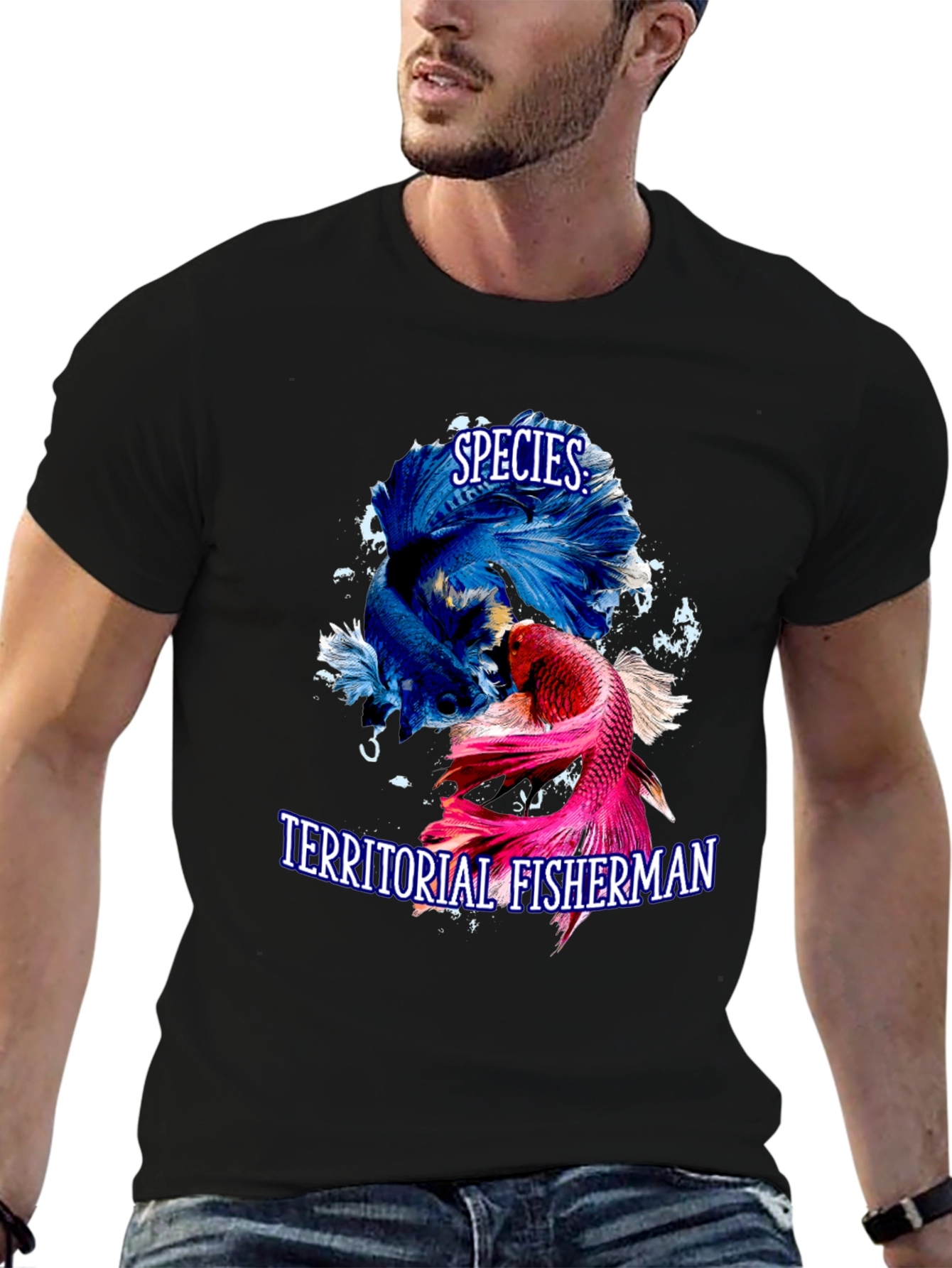 Territorial Fisherman Species T-Shirt