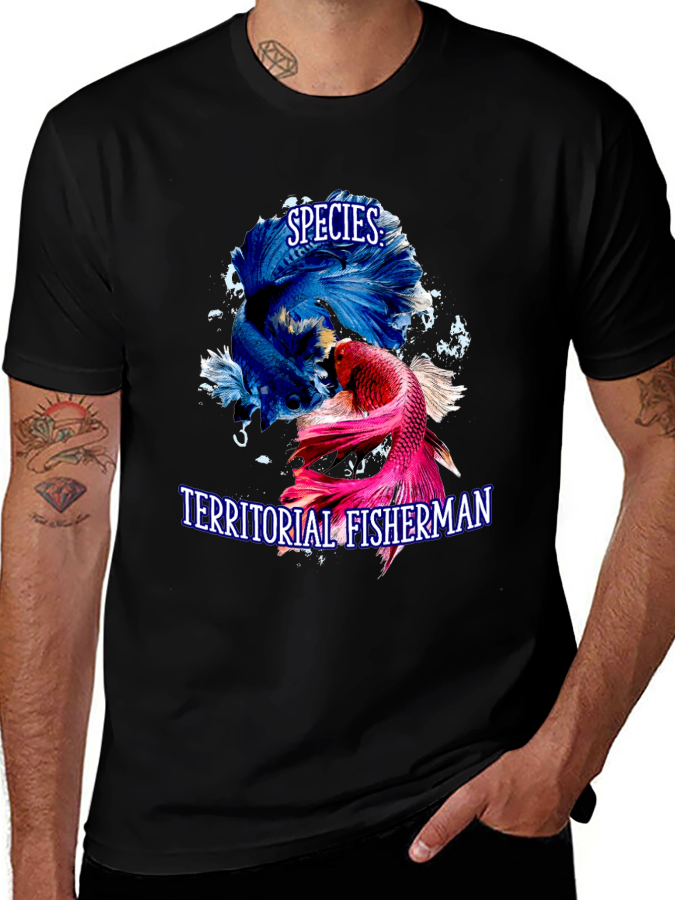 Territorial Fisherman Species T-Shirt