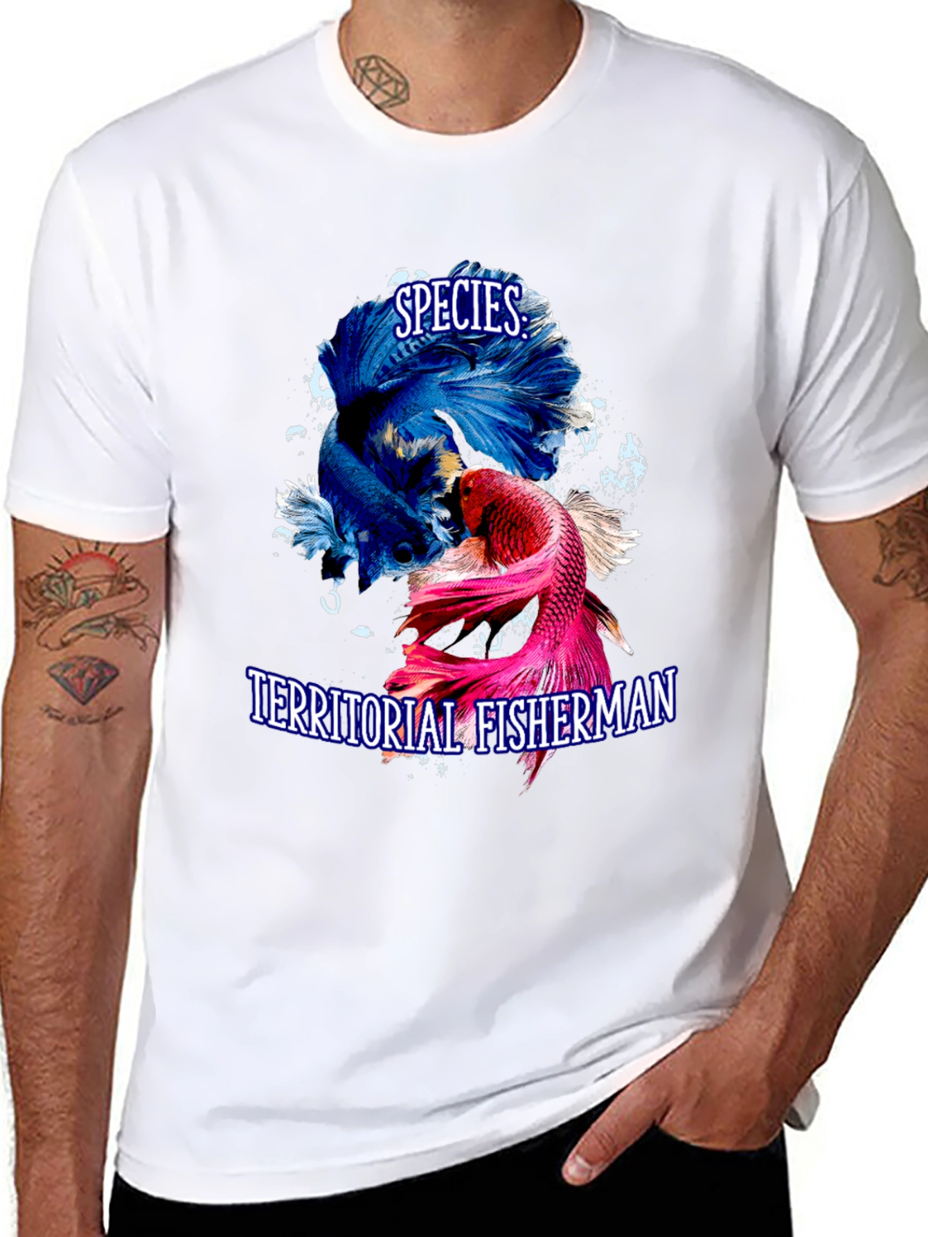 Territorial Fisherman Species T-Shirt