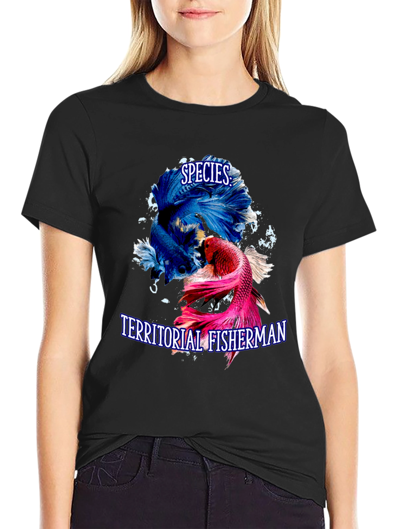 Territorial Fisherman Species T-Shirt