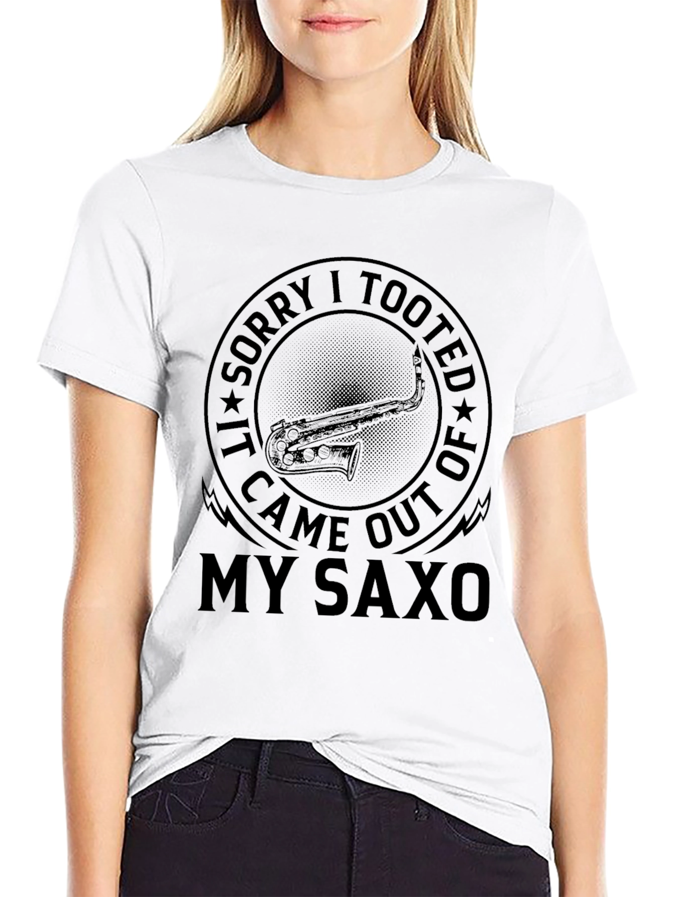 Saxophone T-Shirt - Funny Music Tee