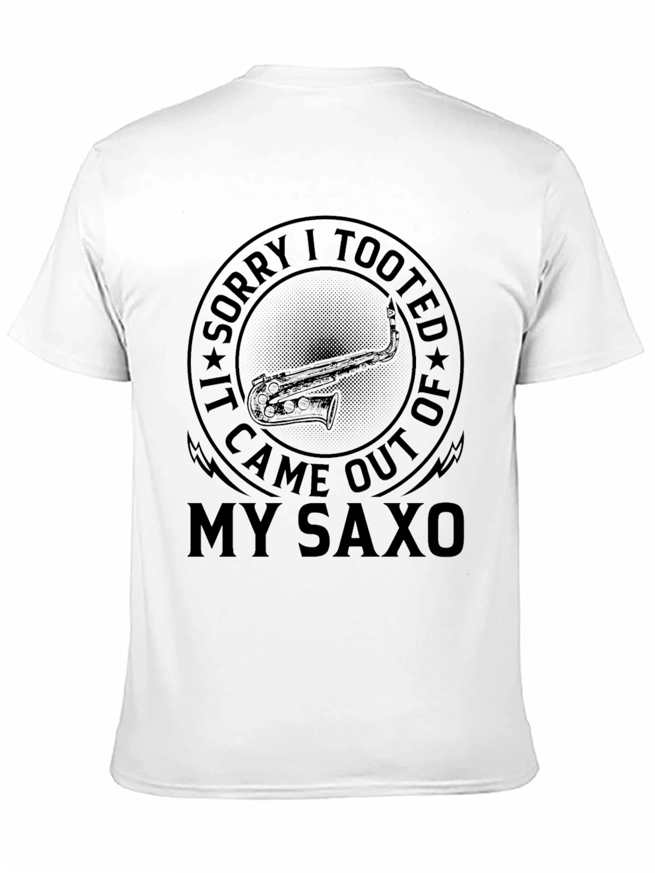 Saxophone T-Shirt - Funny Music Tee
