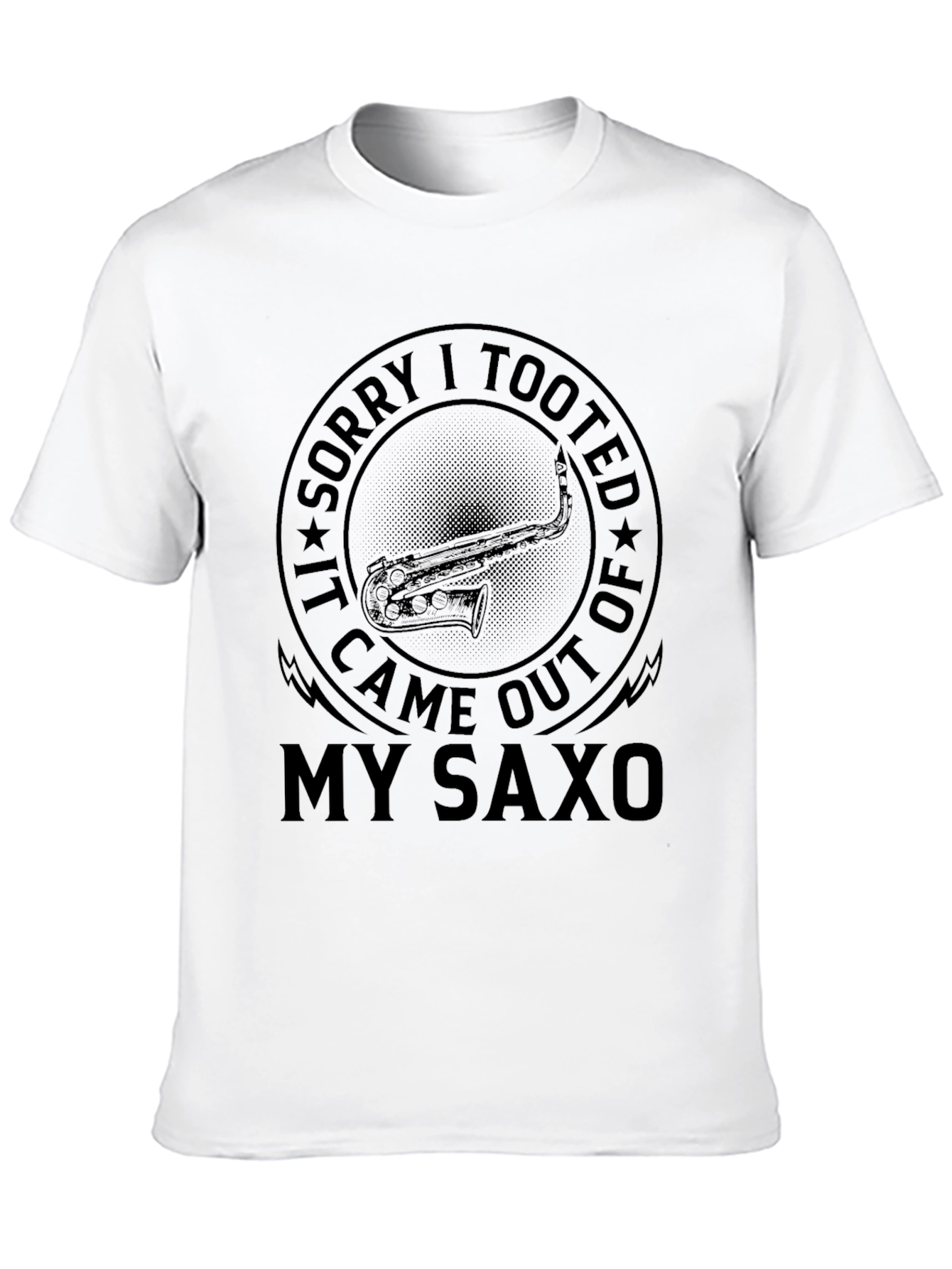 Saxophone T-Shirt - Funny Music Tee