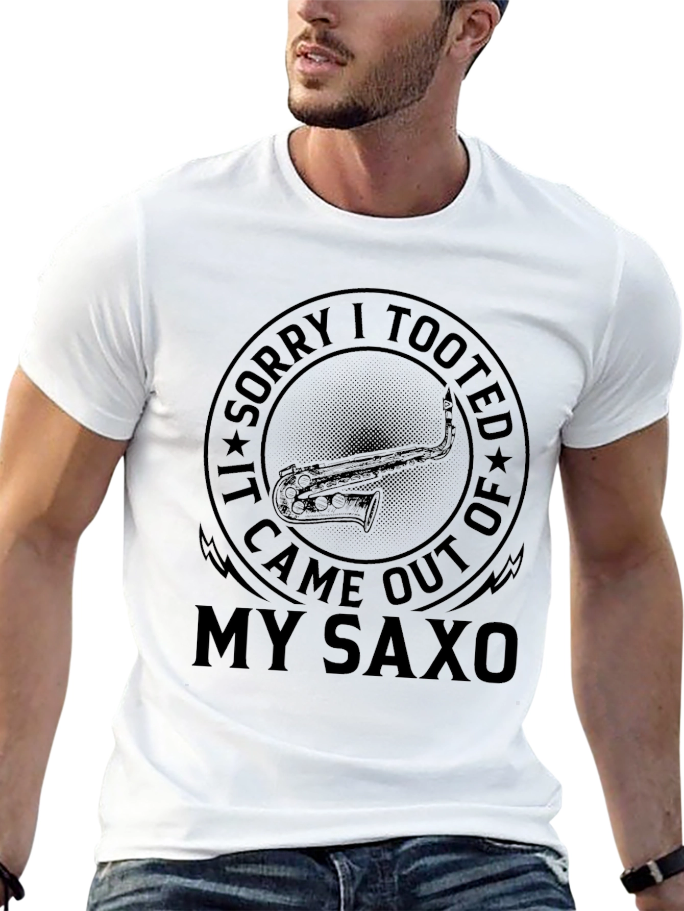 Saxophone T-Shirt - Funny Music Tee