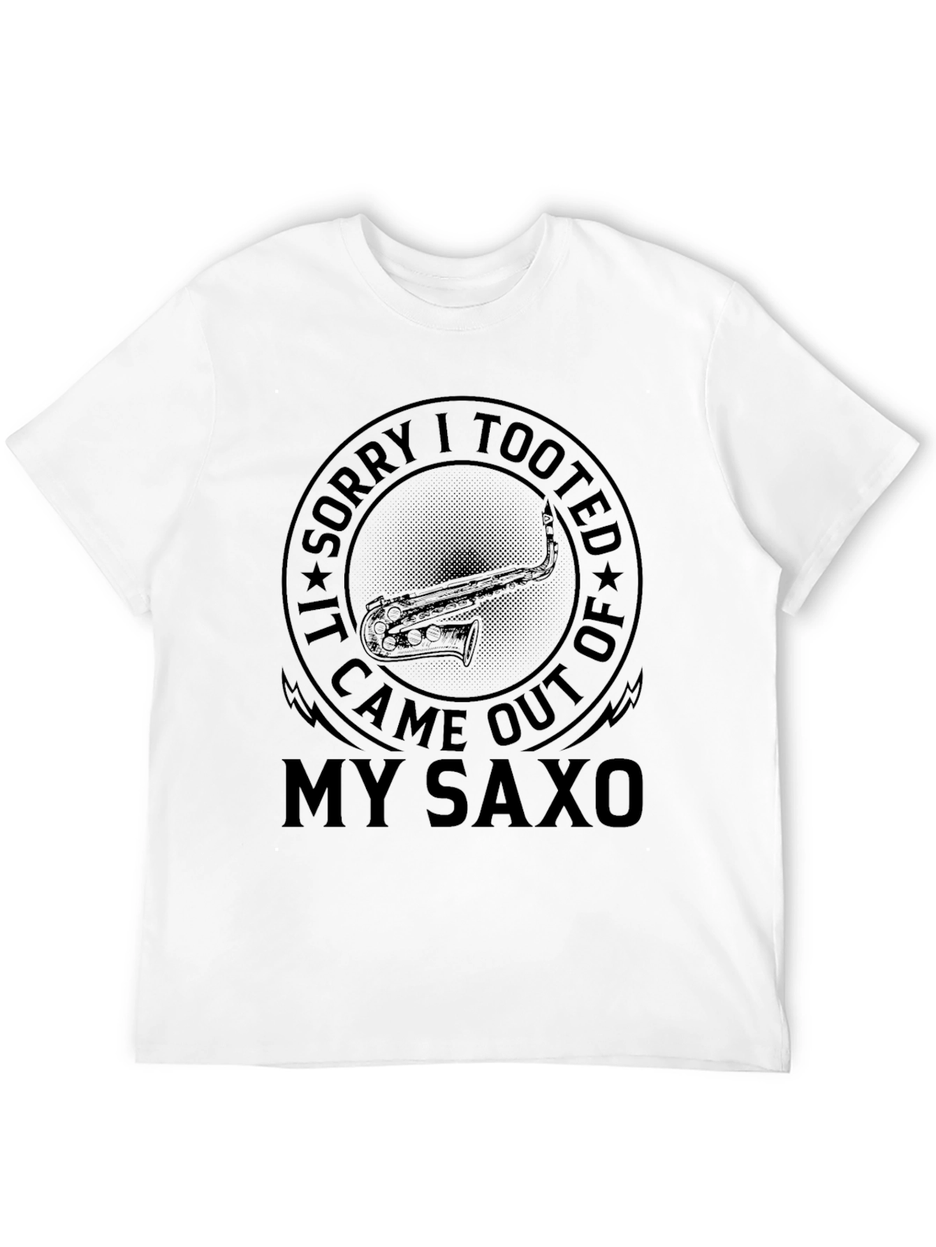 Saxophone T-Shirt - Funny Music Tee