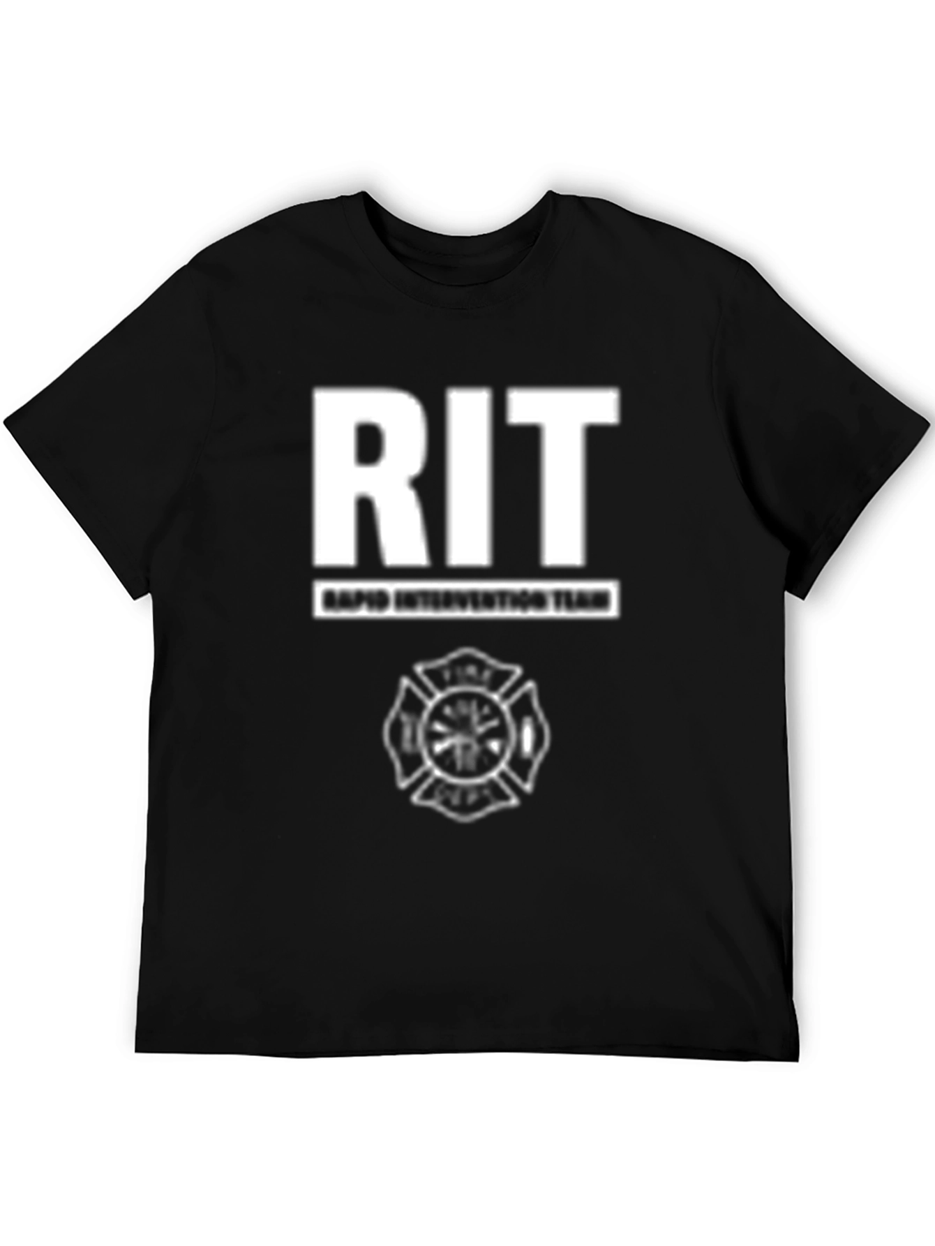 RIT Rapid Intervention Team Black T-Shirt