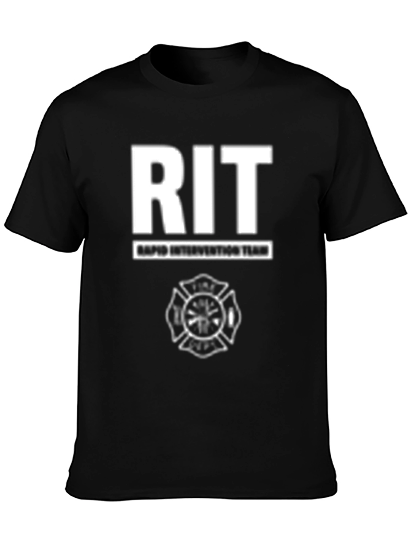 RIT Rapid Intervention Team Black T-Shirt