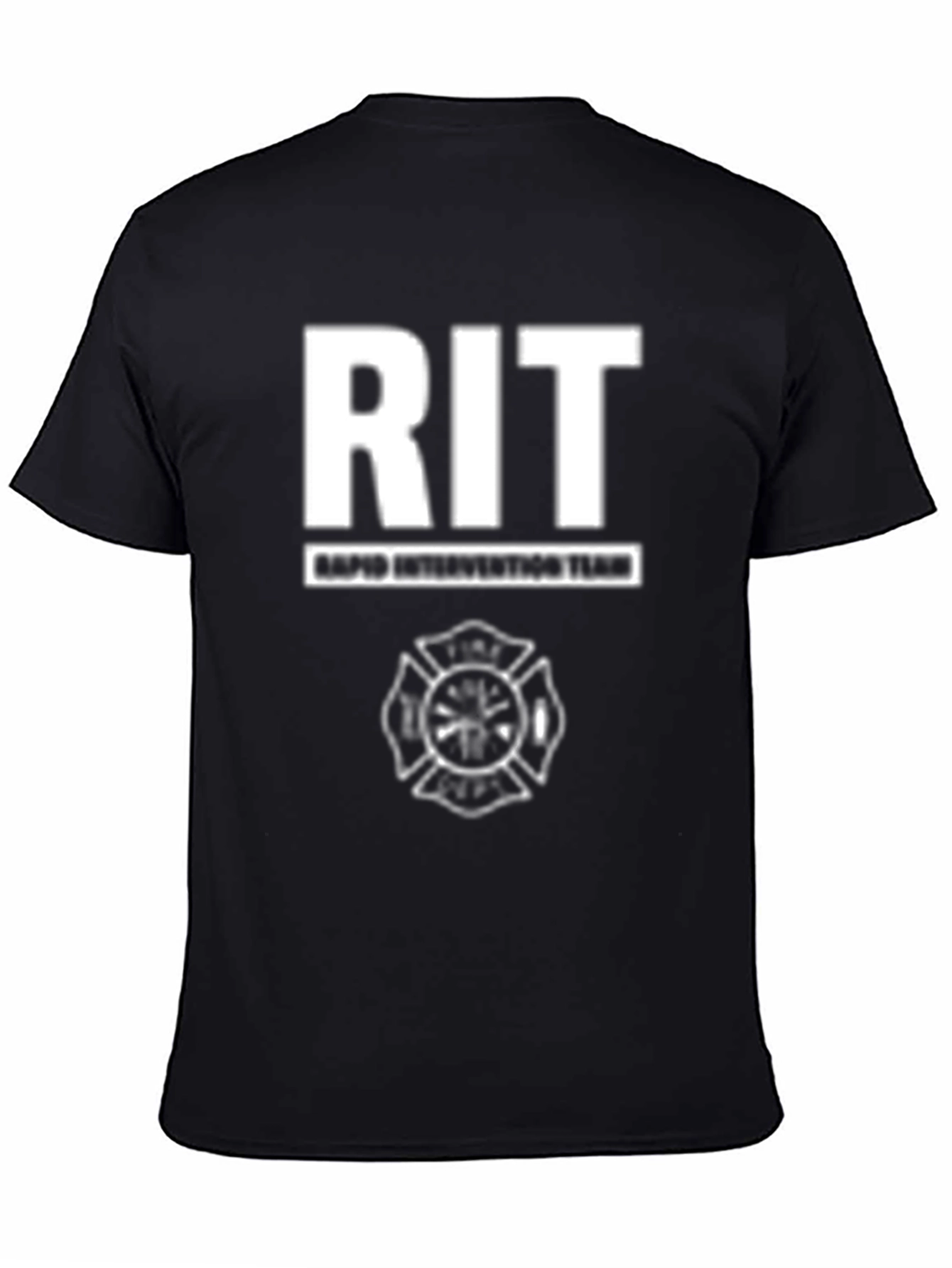 RIT Rapid Intervention Team Black T-Shirt