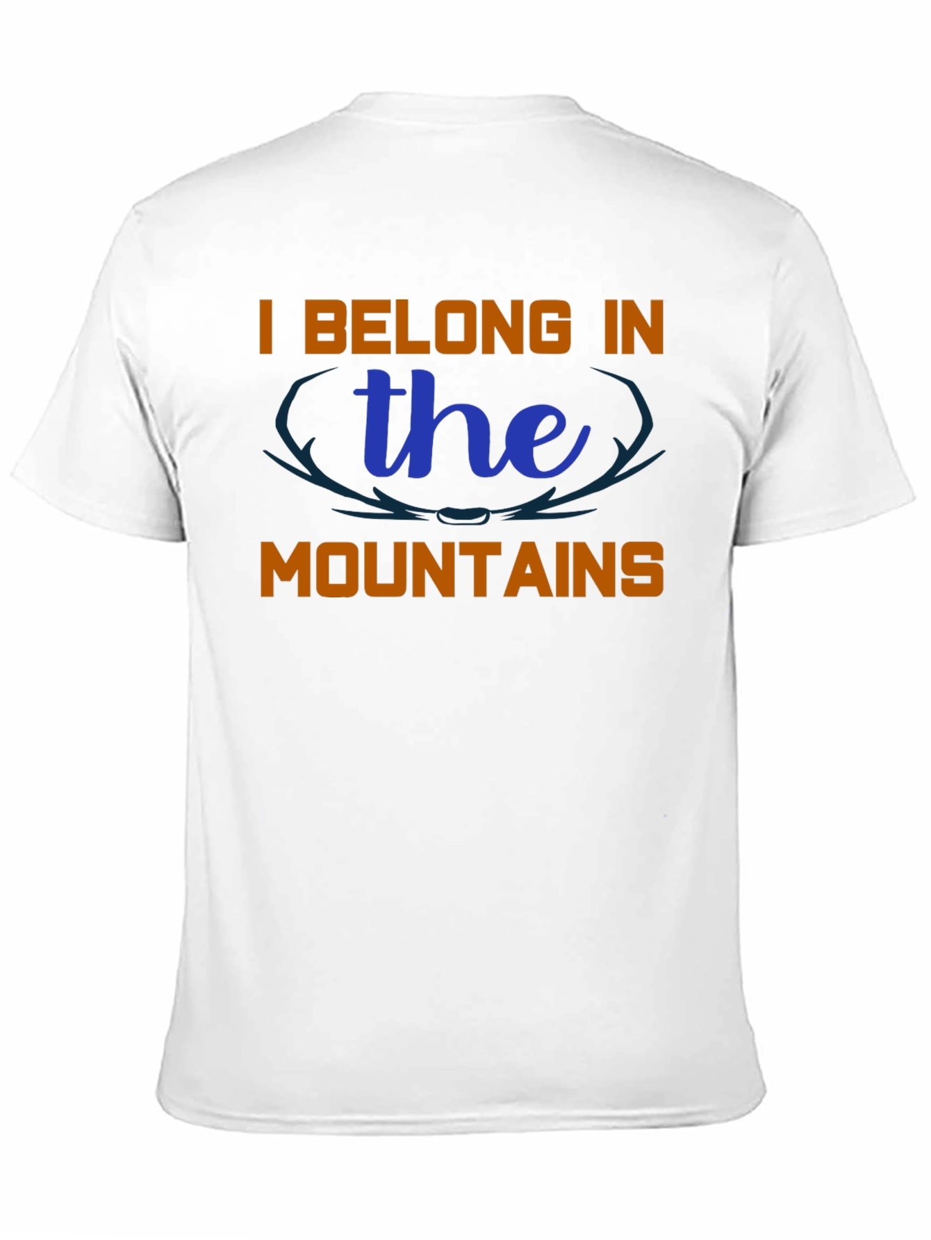 Mountain Lover T-Shirt - I Belong in the Mountains