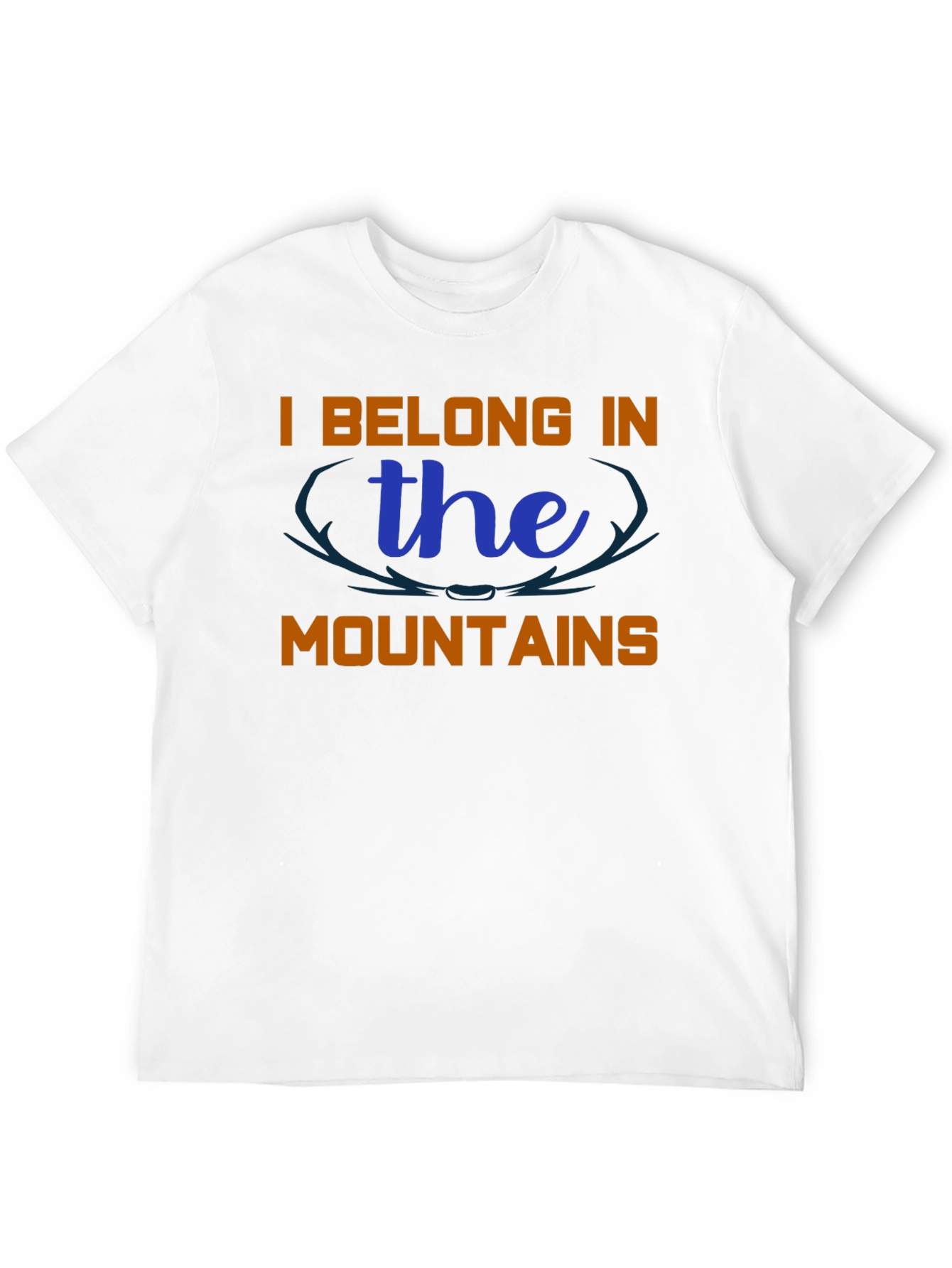 Mountain Lover T-Shirt - I Belong in the Mountains