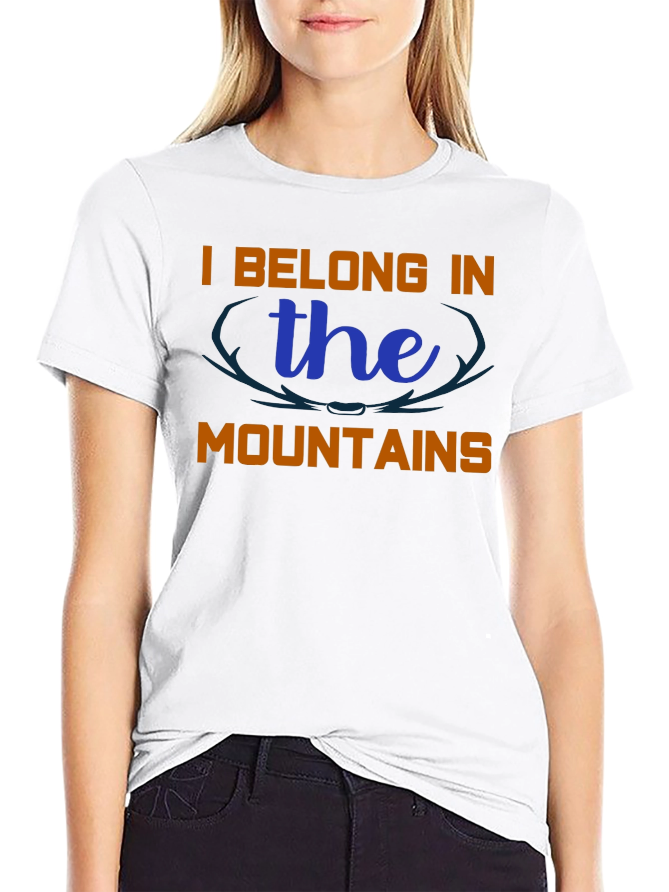 Mountain Lover T-Shirt - I Belong in the Mountains