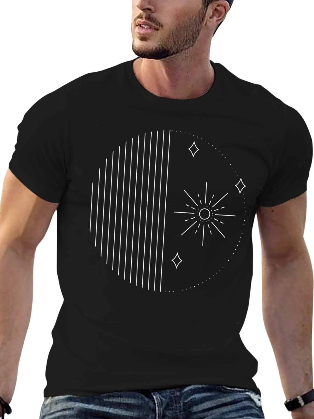 Geometric Celestial T-Shirt