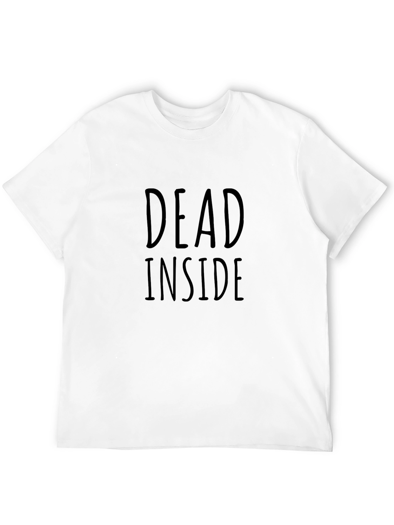 Dead Inside Graphic Print T-Shirt