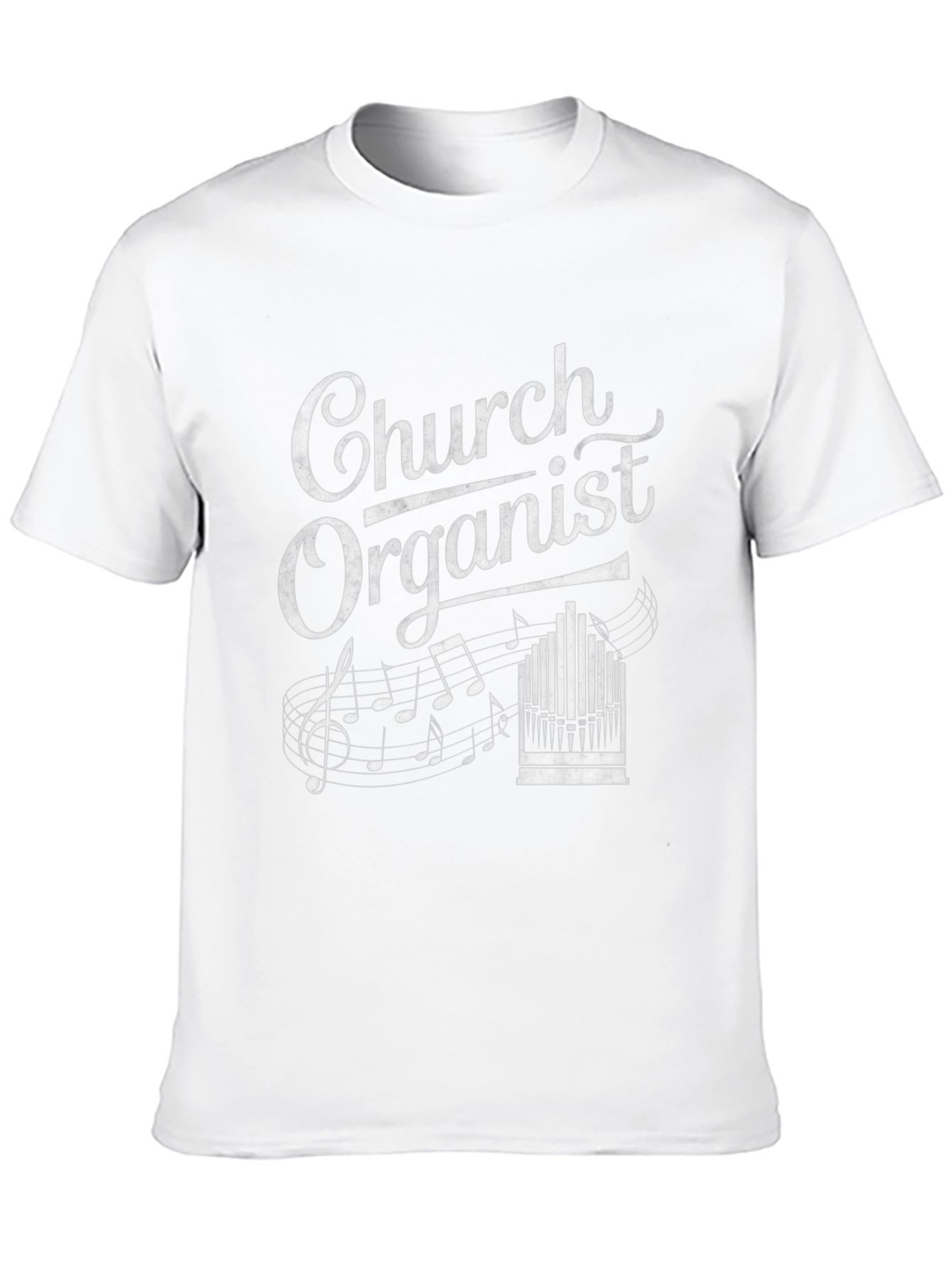Church Organist T-Shirt - Music Lover Gift