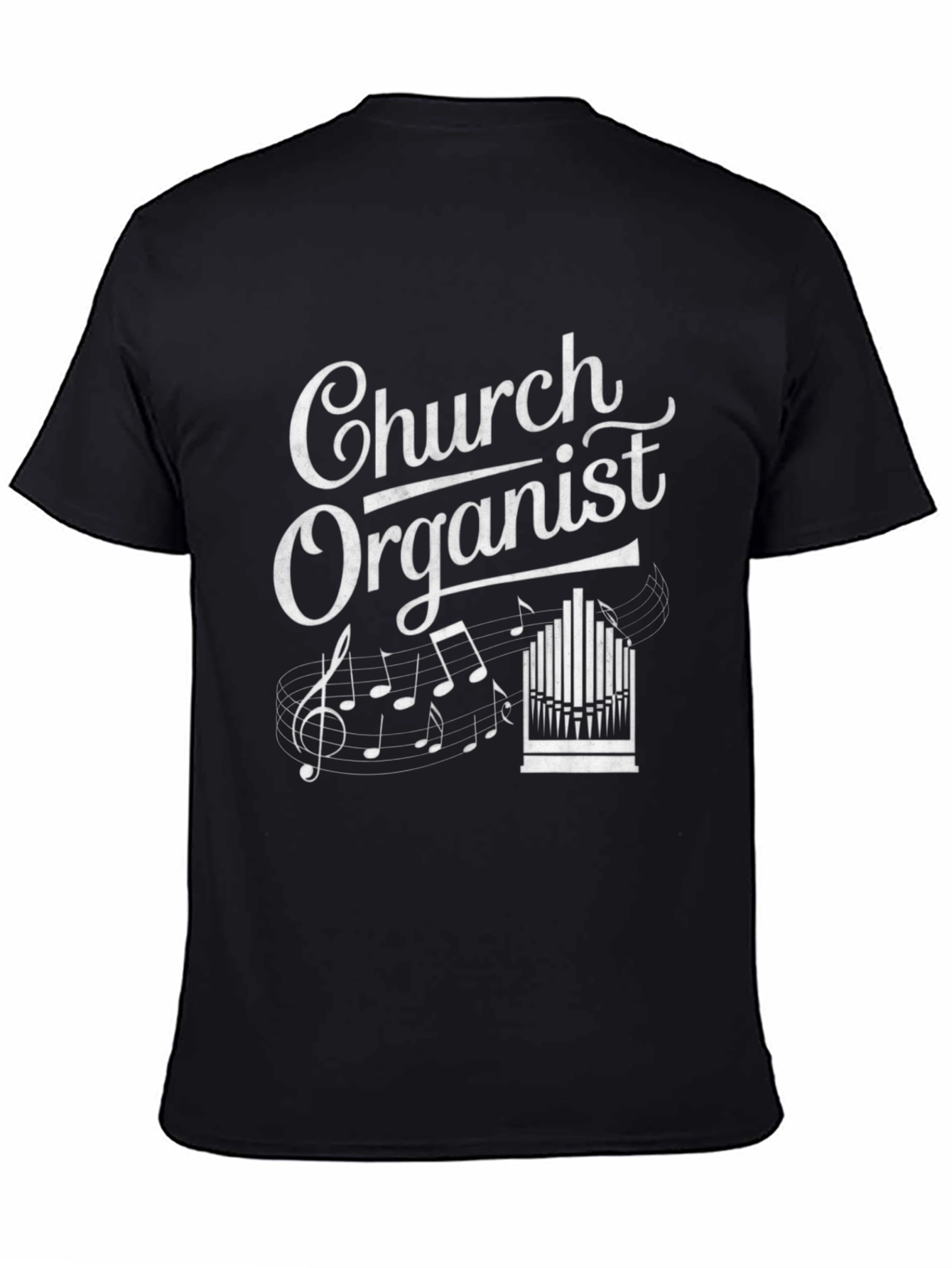 Church Organist T-Shirt - Music Lover Gift