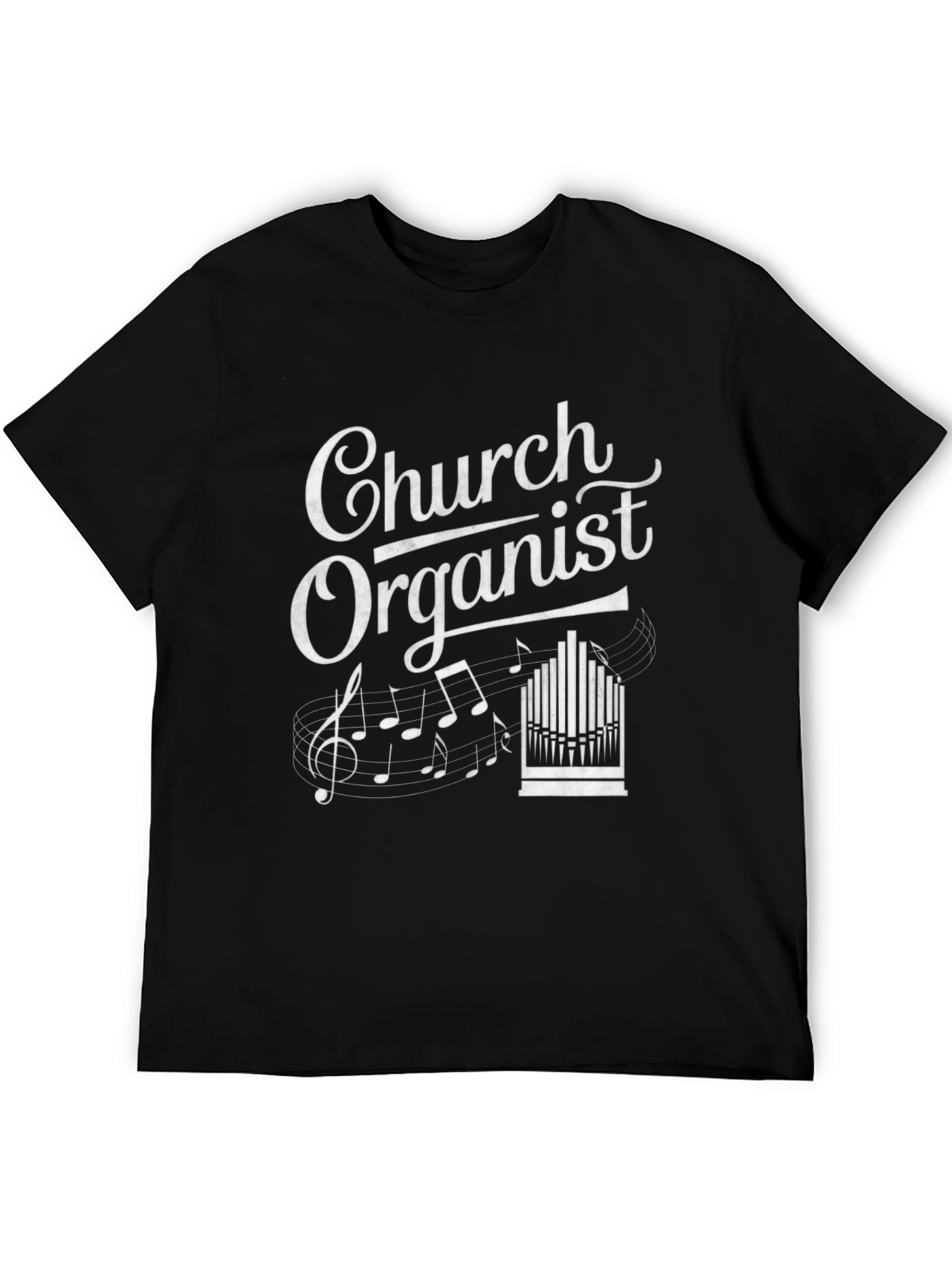 Church Organist T-Shirt - Music Lover Gift