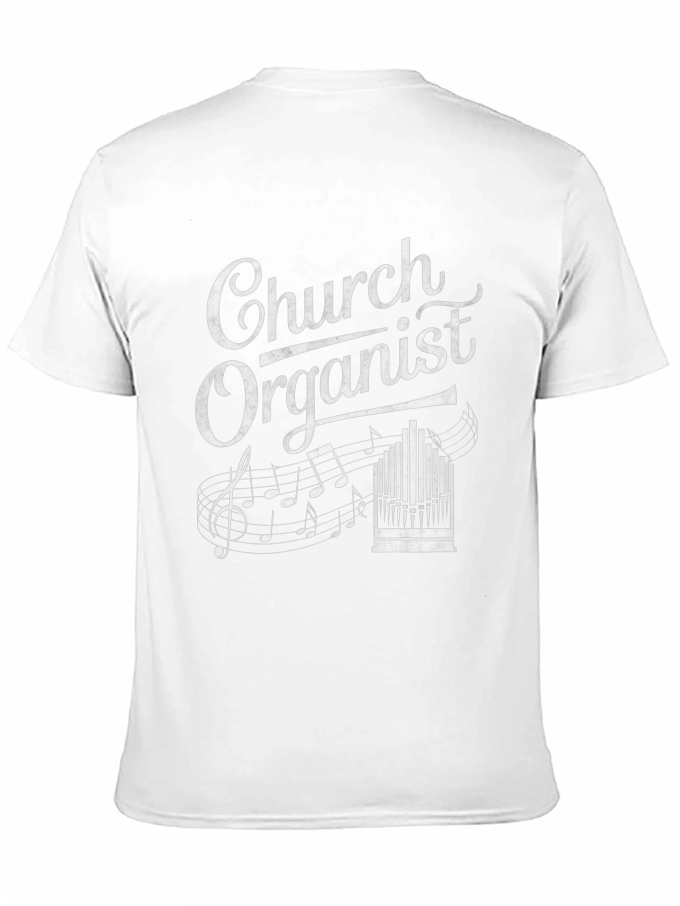 Church Organist T-Shirt - Music Lover Gift