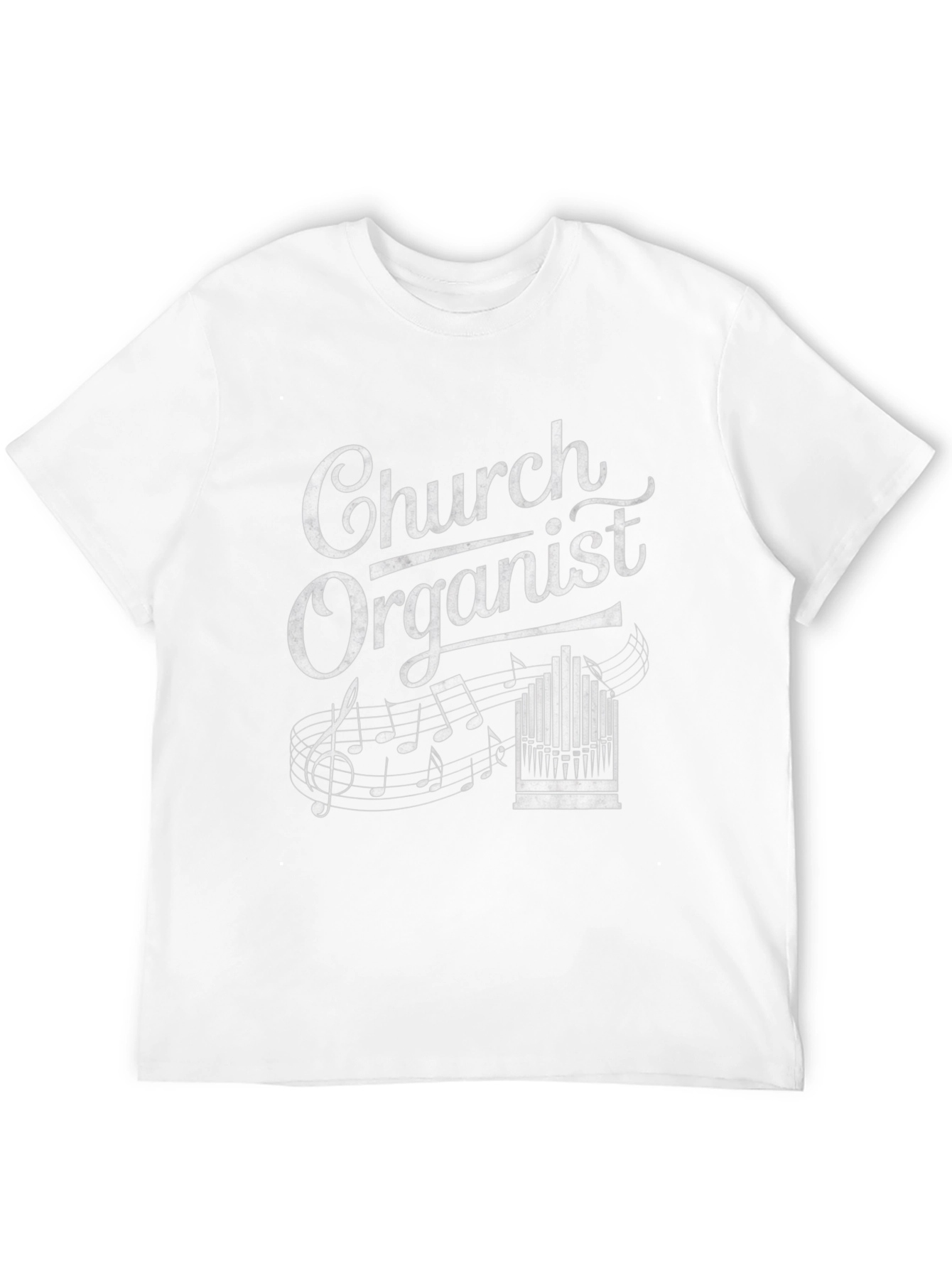 Church Organist T-Shirt - Music Lover Gift