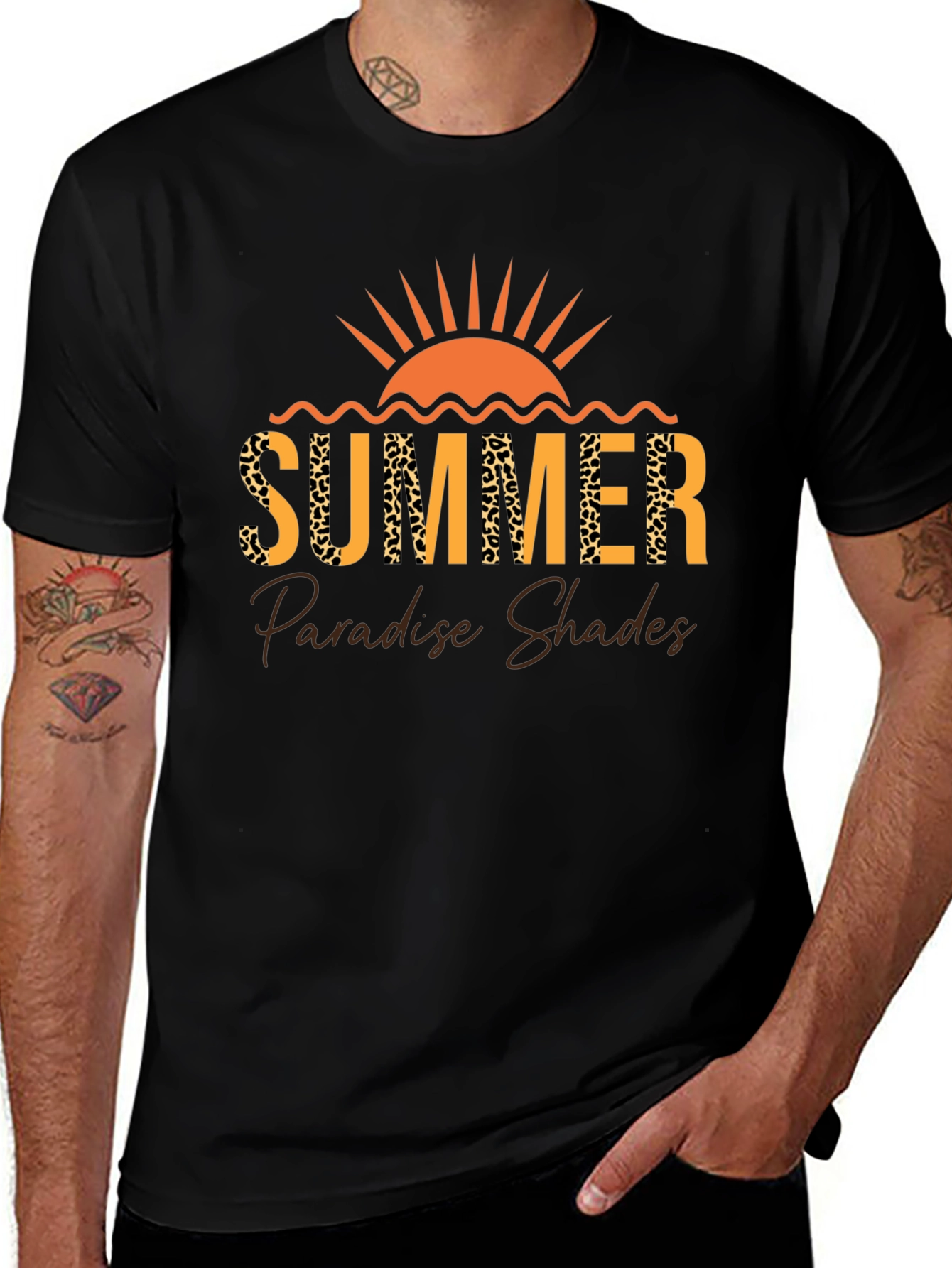Summer Paradise Shades Graphic T-Shirt