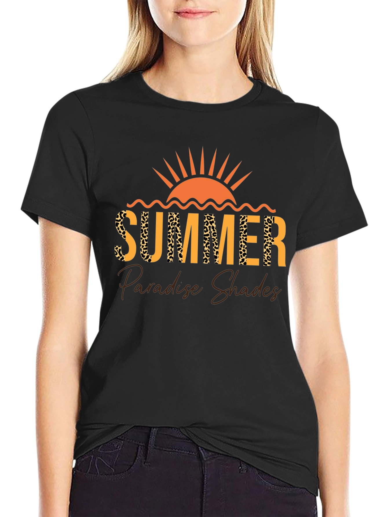 Summer Paradise Shades Graphic T-Shirt