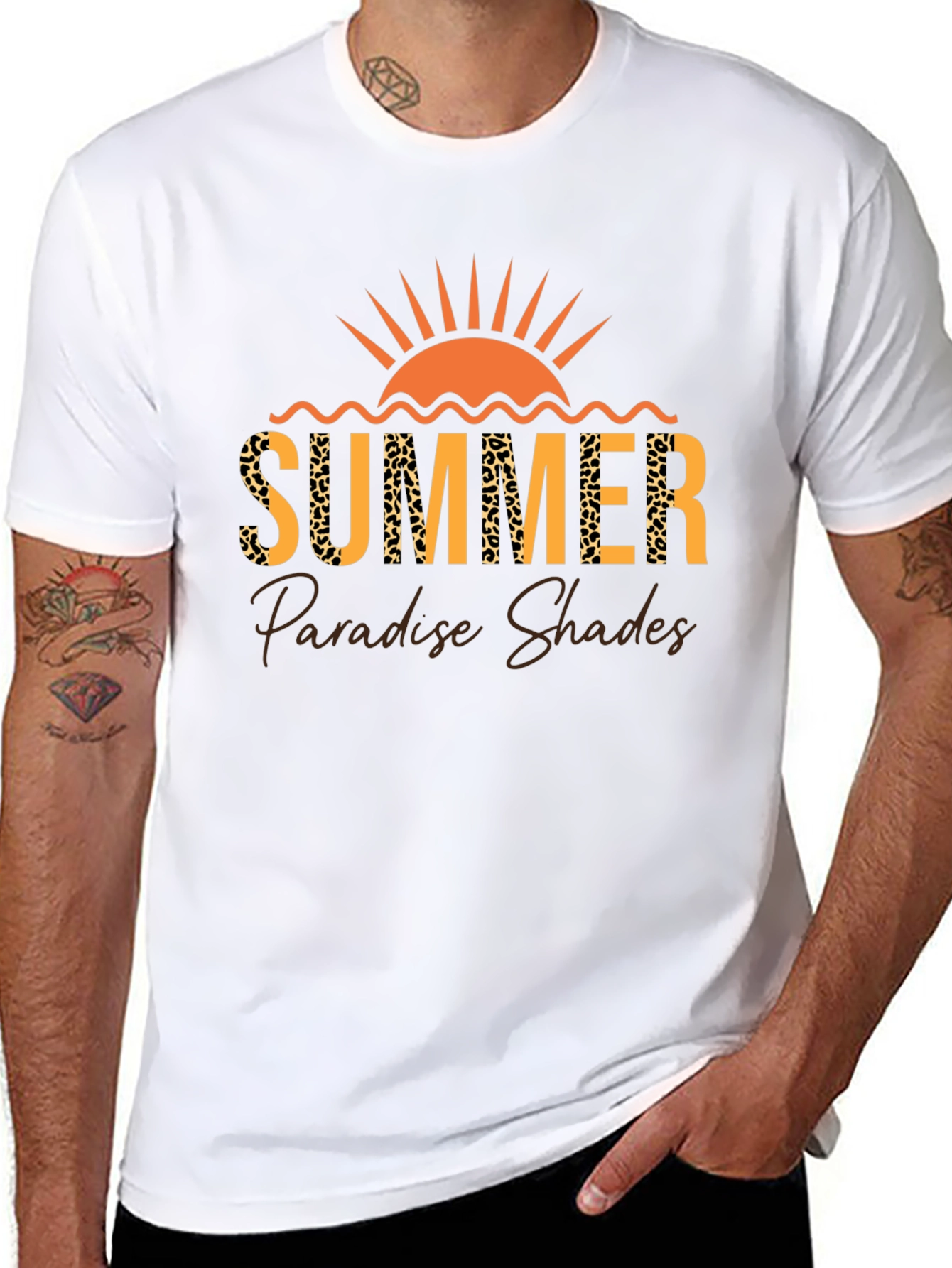 Summer Paradise Shades Graphic T-Shirt