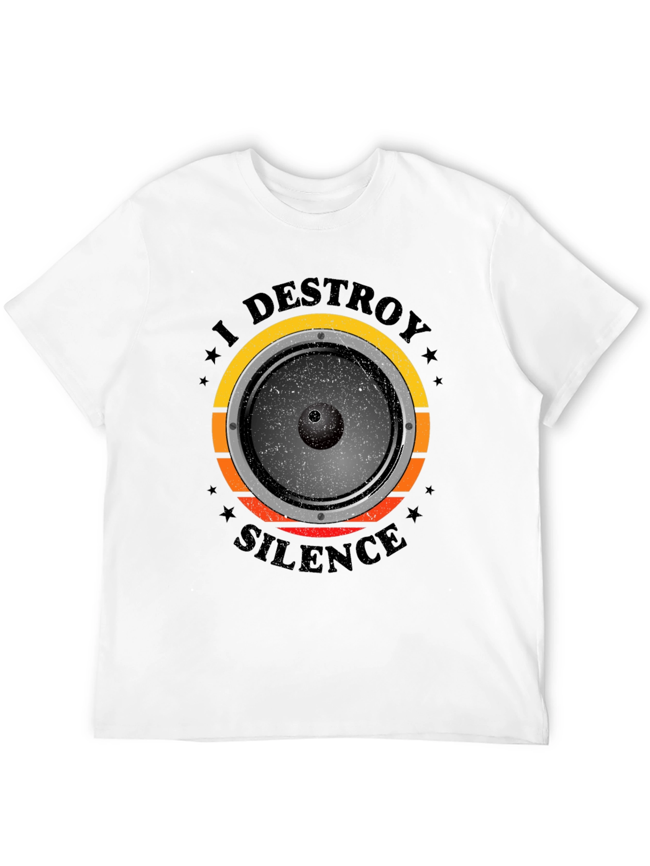 I Destroy Silence Graphic T-Shirt