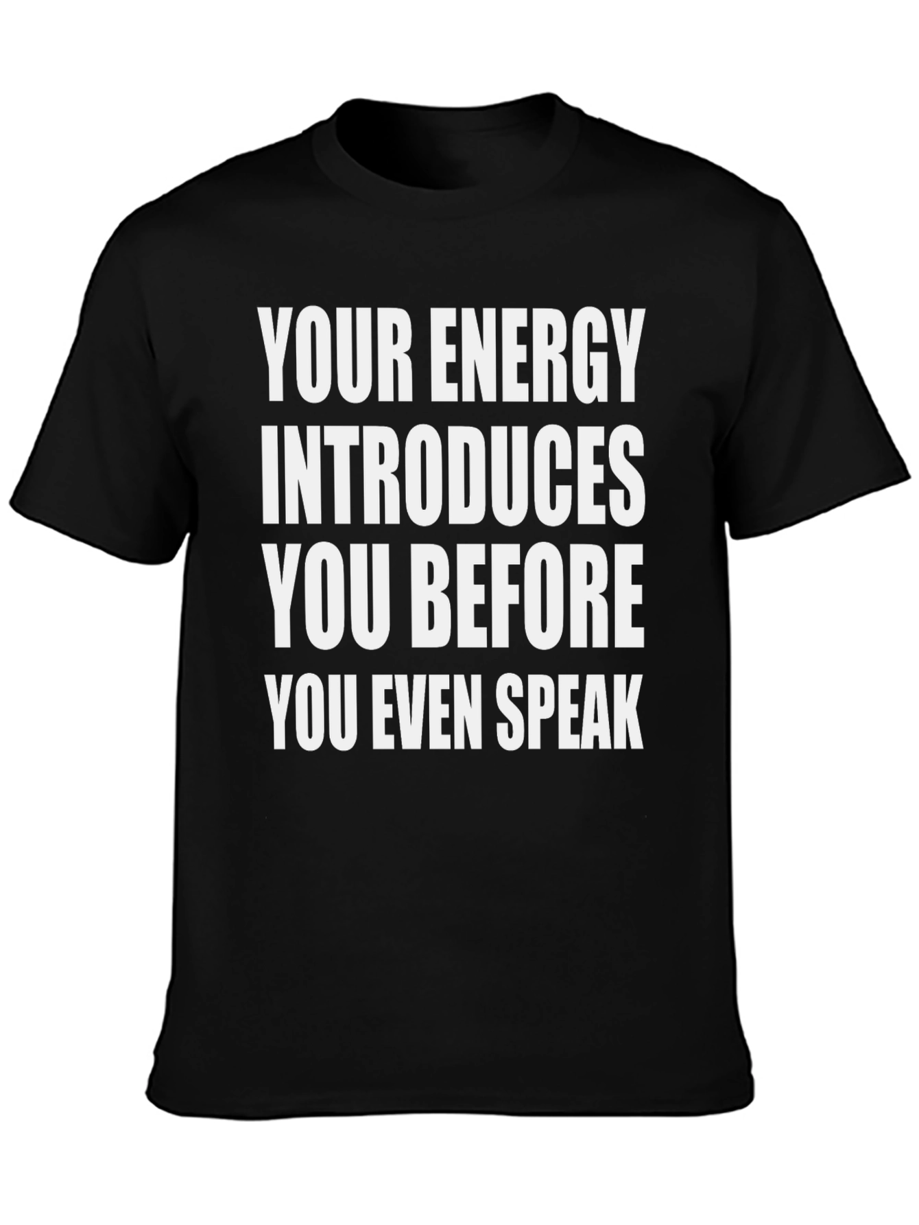 Energy Introduces You Black T-Shirt