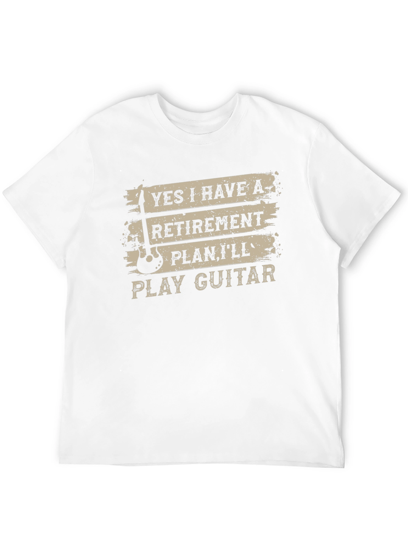 Guitar Retirement Plan Graphic Tee