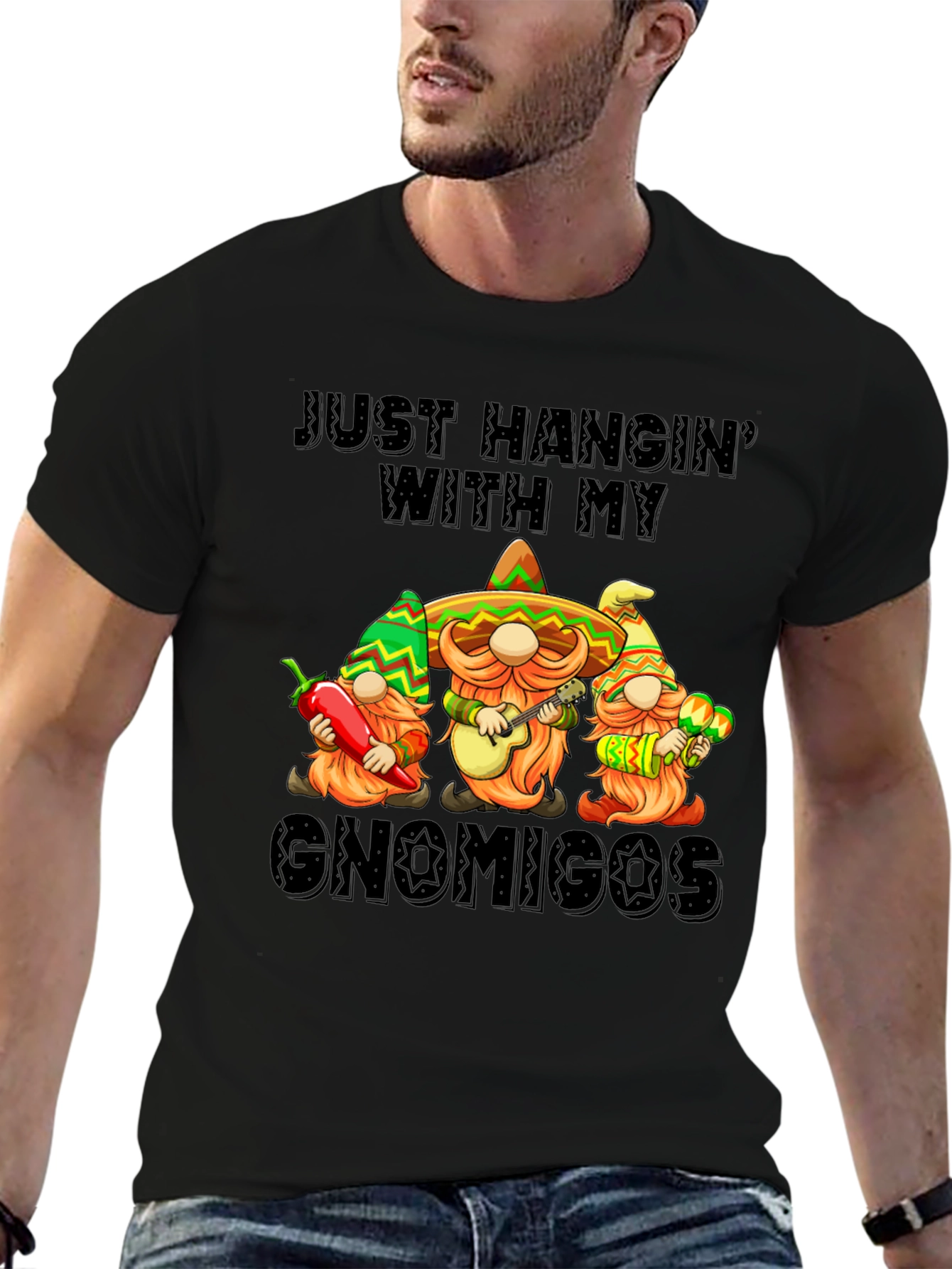 Just Hangin With My Gnomigos T-Shirt