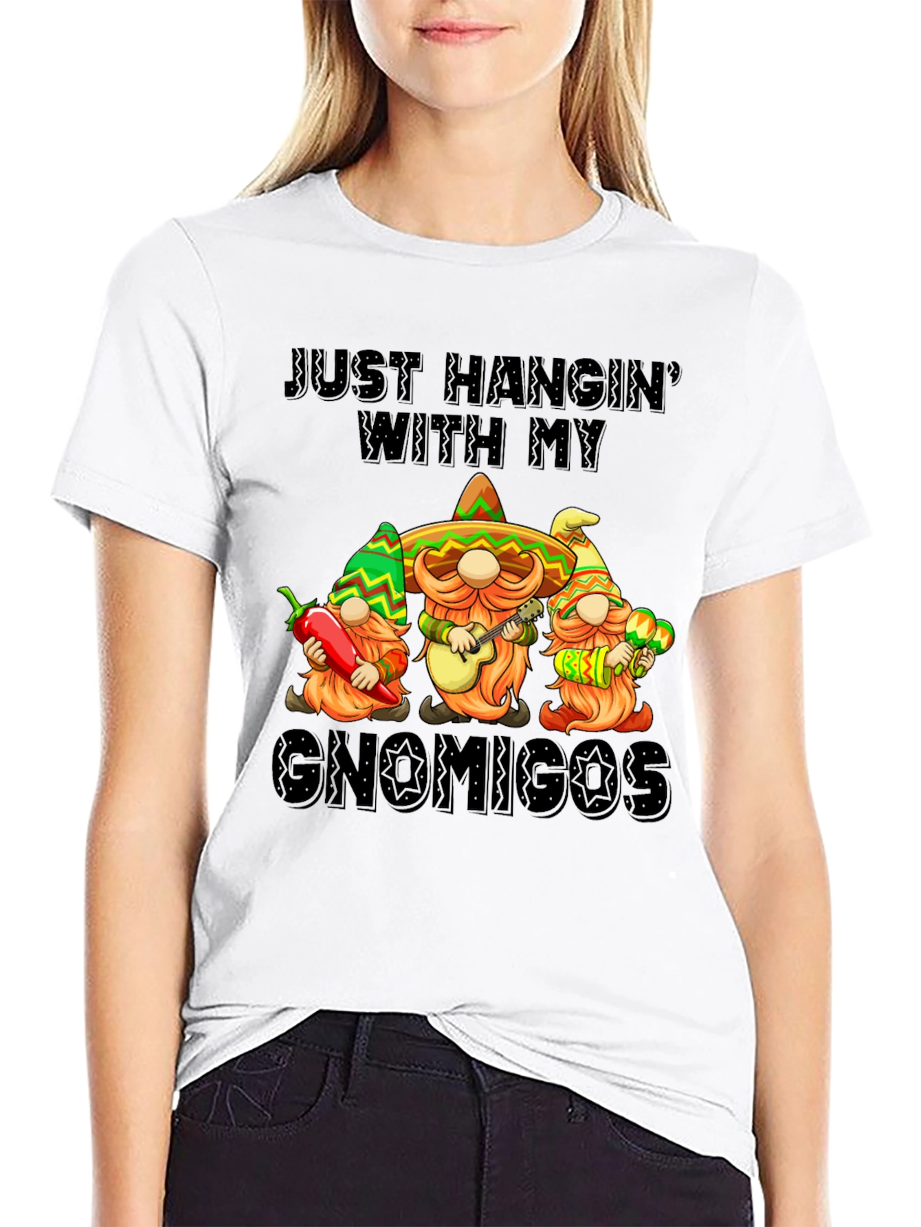 Just Hangin With My Gnomigos T-Shirt