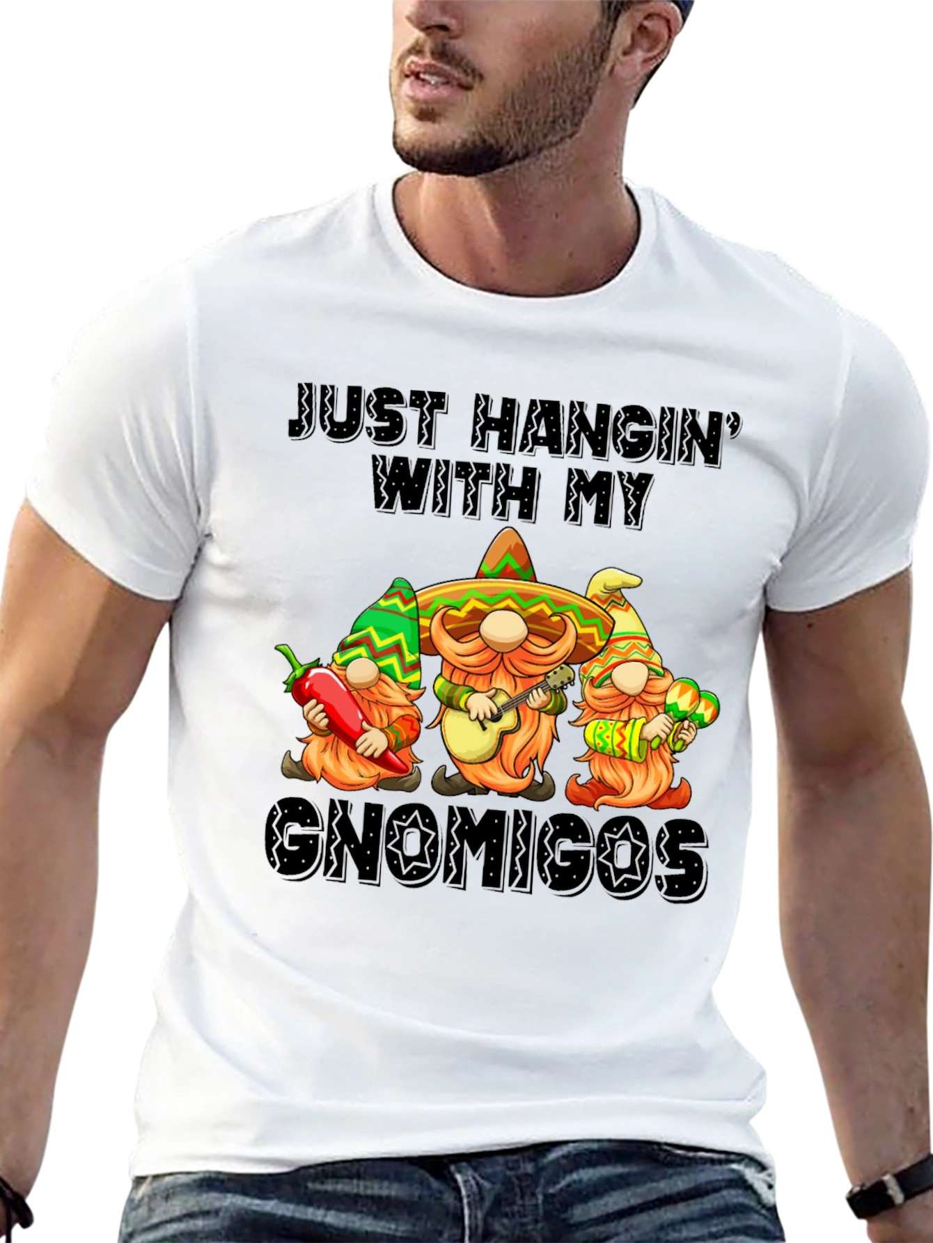 Just Hangin With My Gnomigos T-Shirt