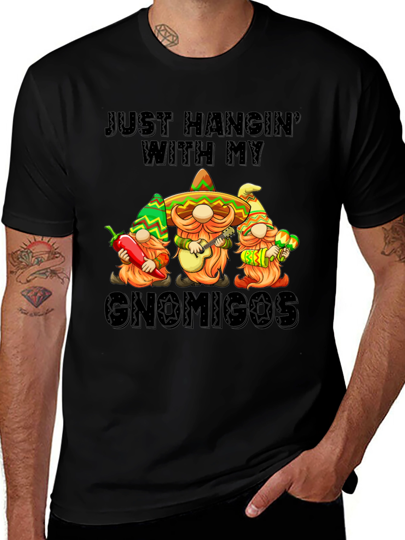 Just Hangin With My Gnomigos T-Shirt