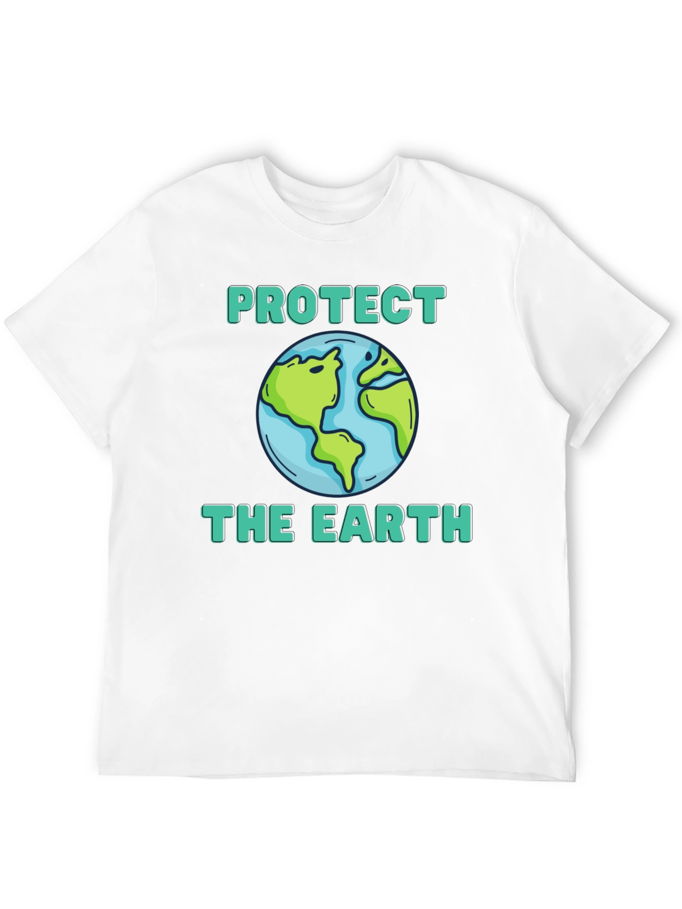 Protect the Earth Graphic Tee - Eco-Friendly Shirt