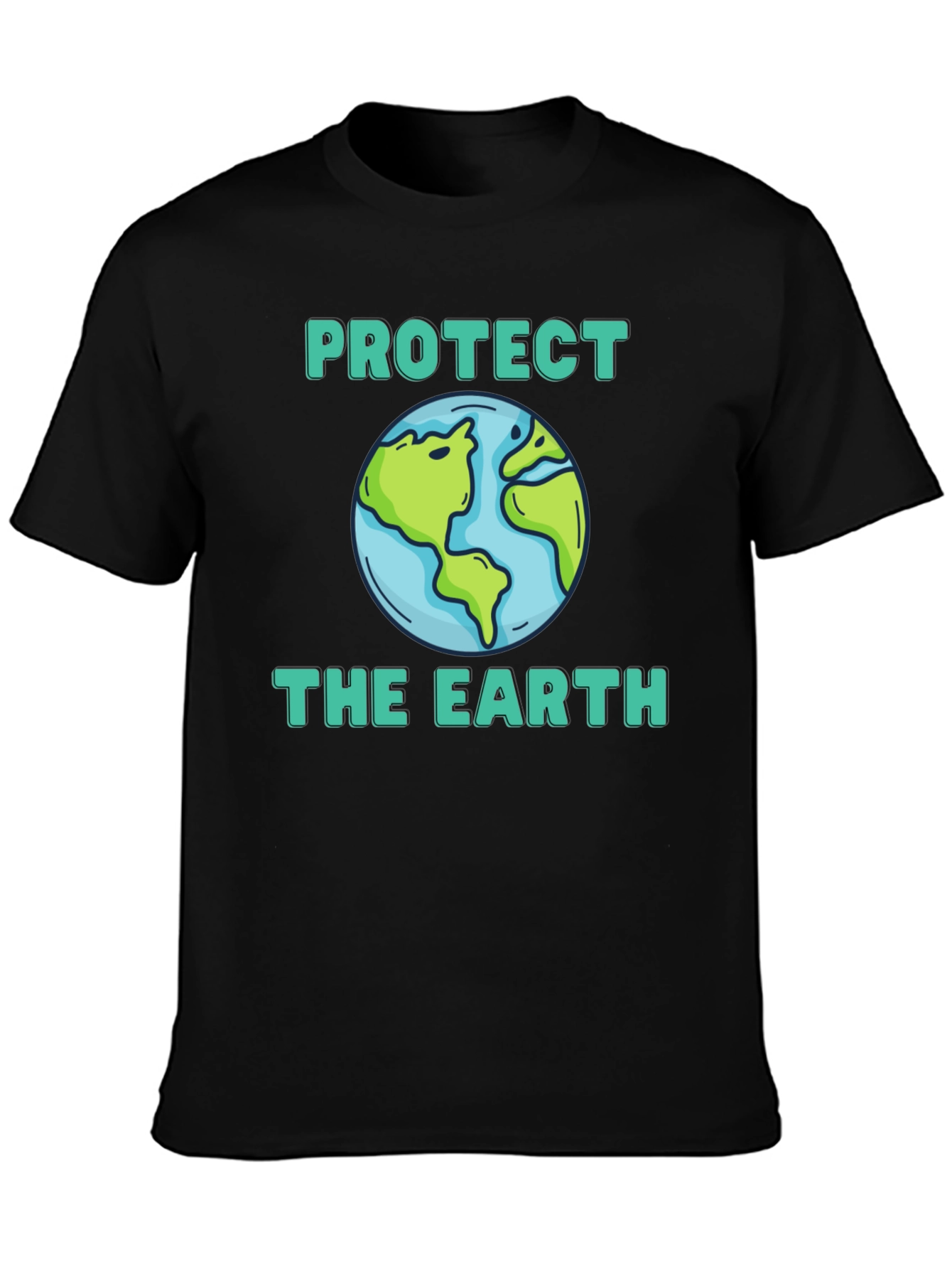 Protect the Earth Graphic Tee - Eco-Friendly Shirt