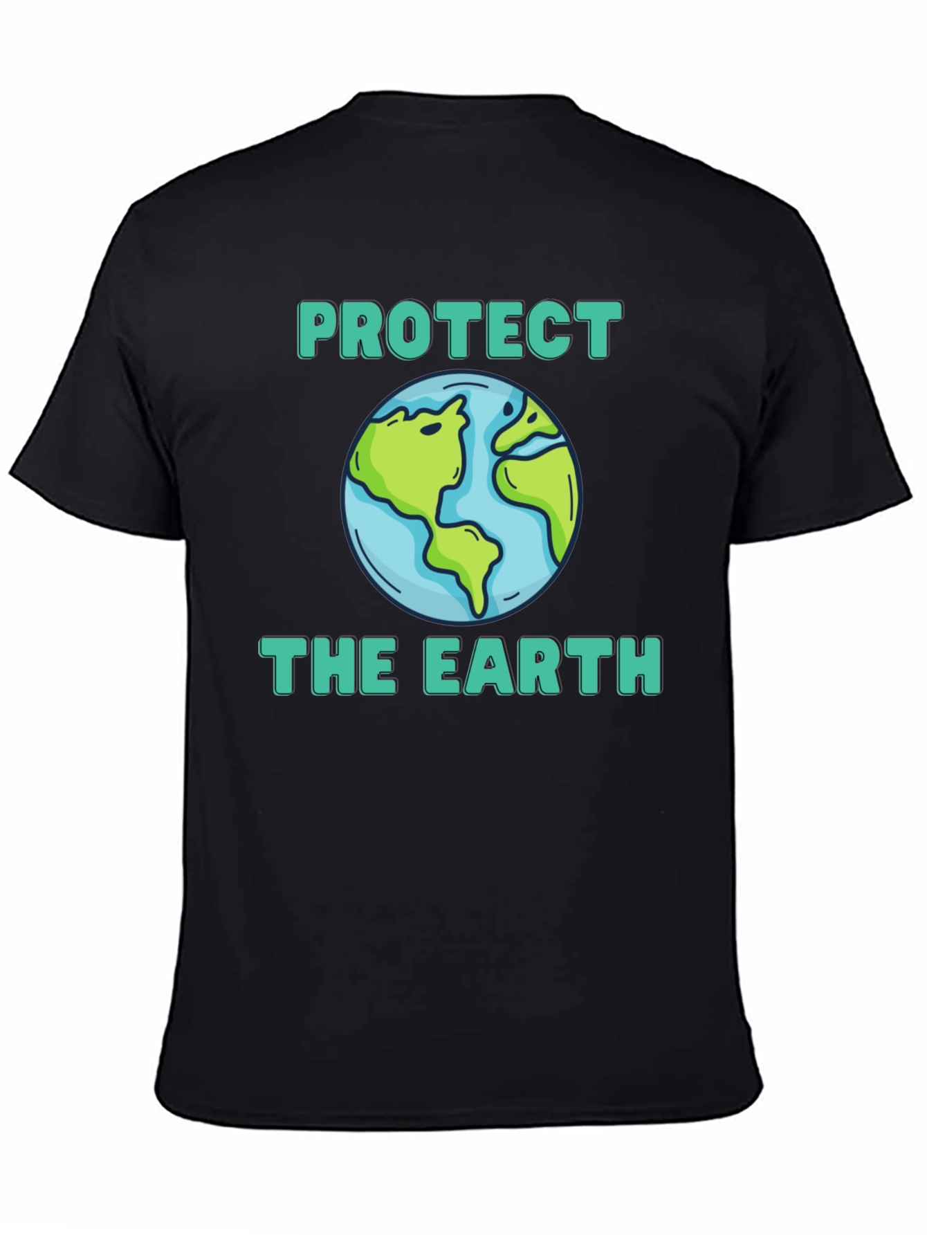 Protect the Earth Graphic Tee - Eco-Friendly Shirt